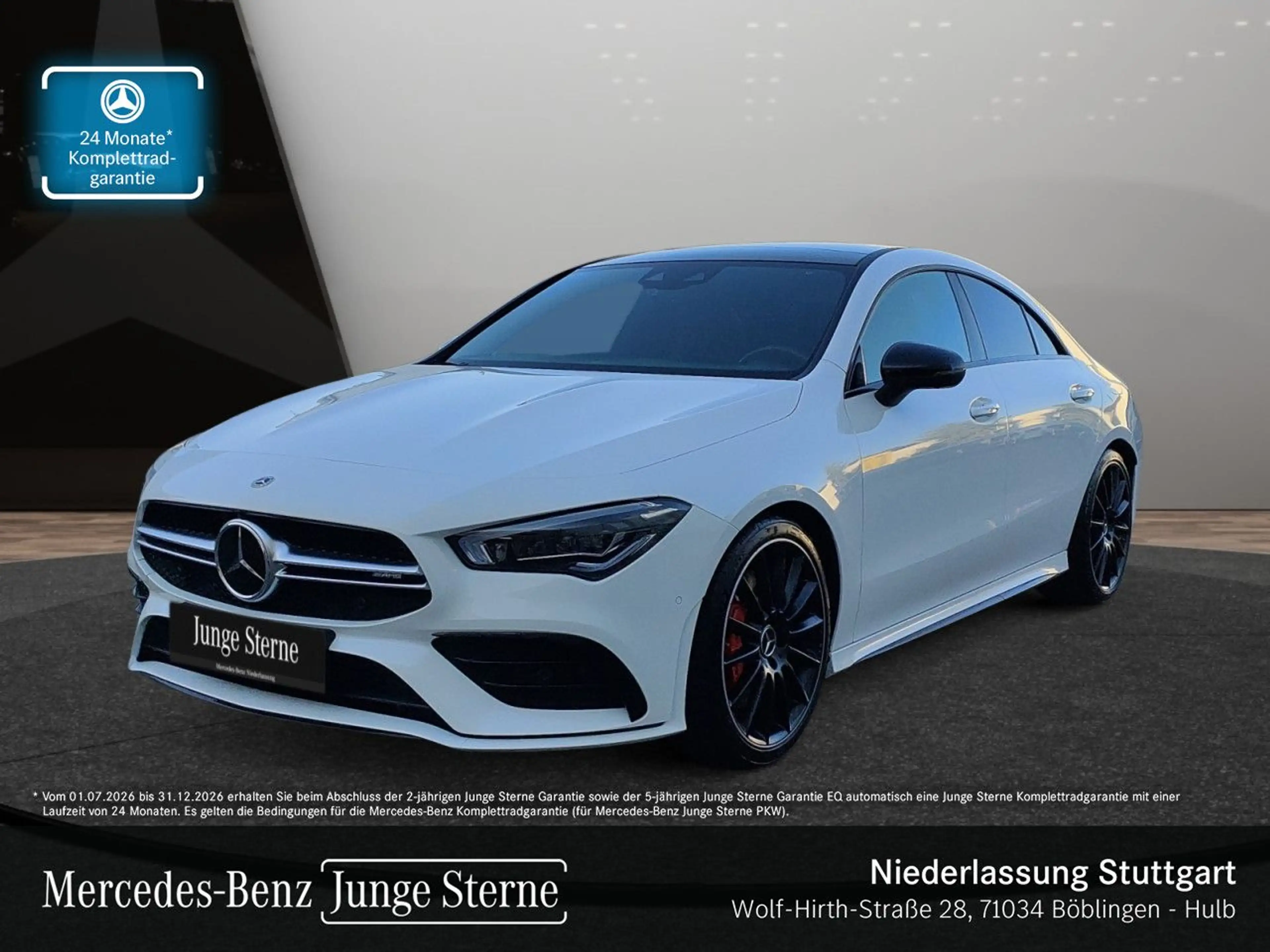 Mercedes-Benz CLA 35 AMG CLA 35 4M AMG+PANO+360°+AHK+MULTIBEAM+19"+7G
