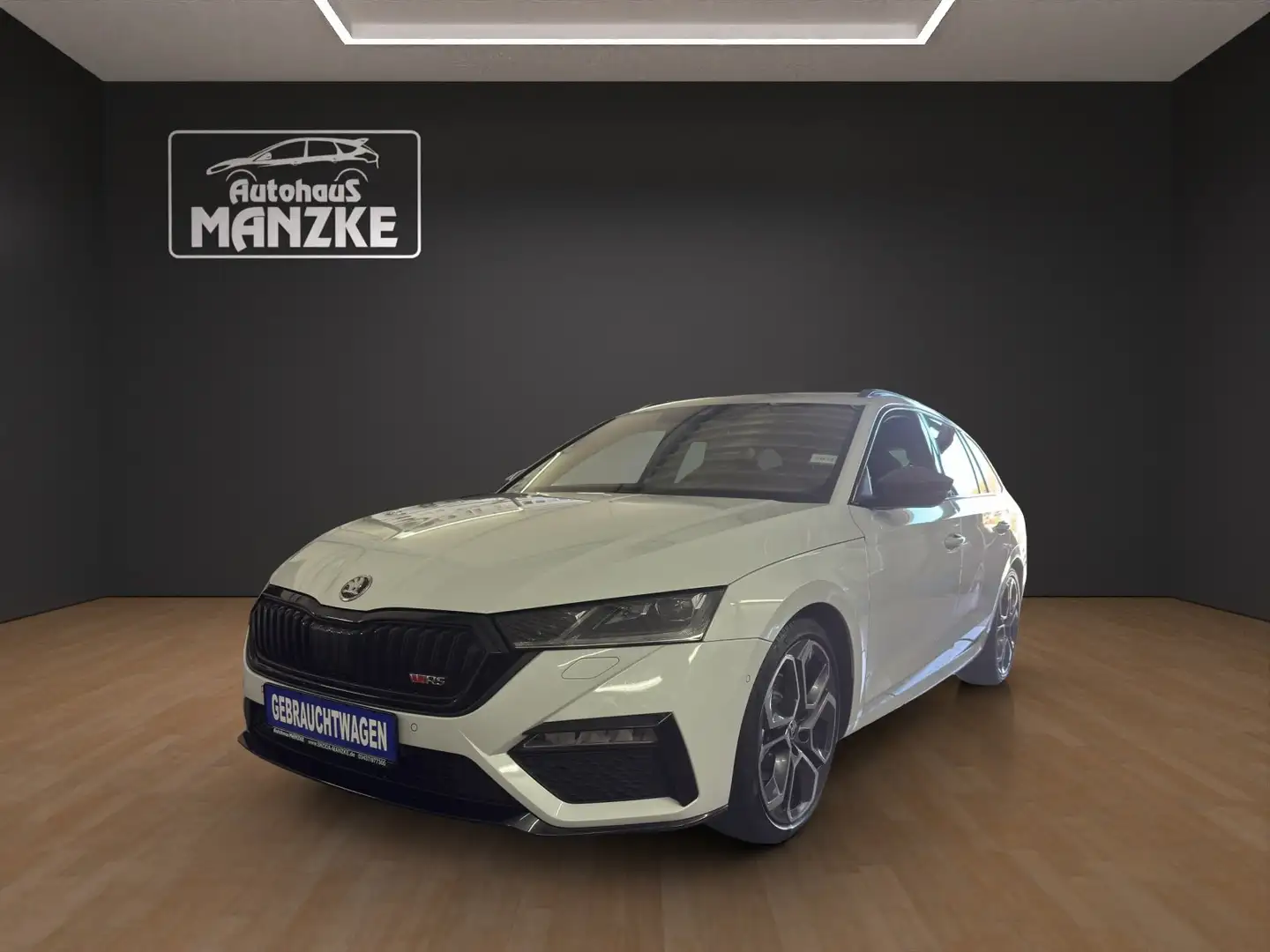 Skoda Octavia Combi 2.0TDI DSG RS / beh. WSS / Head-UP / Weiß - 1