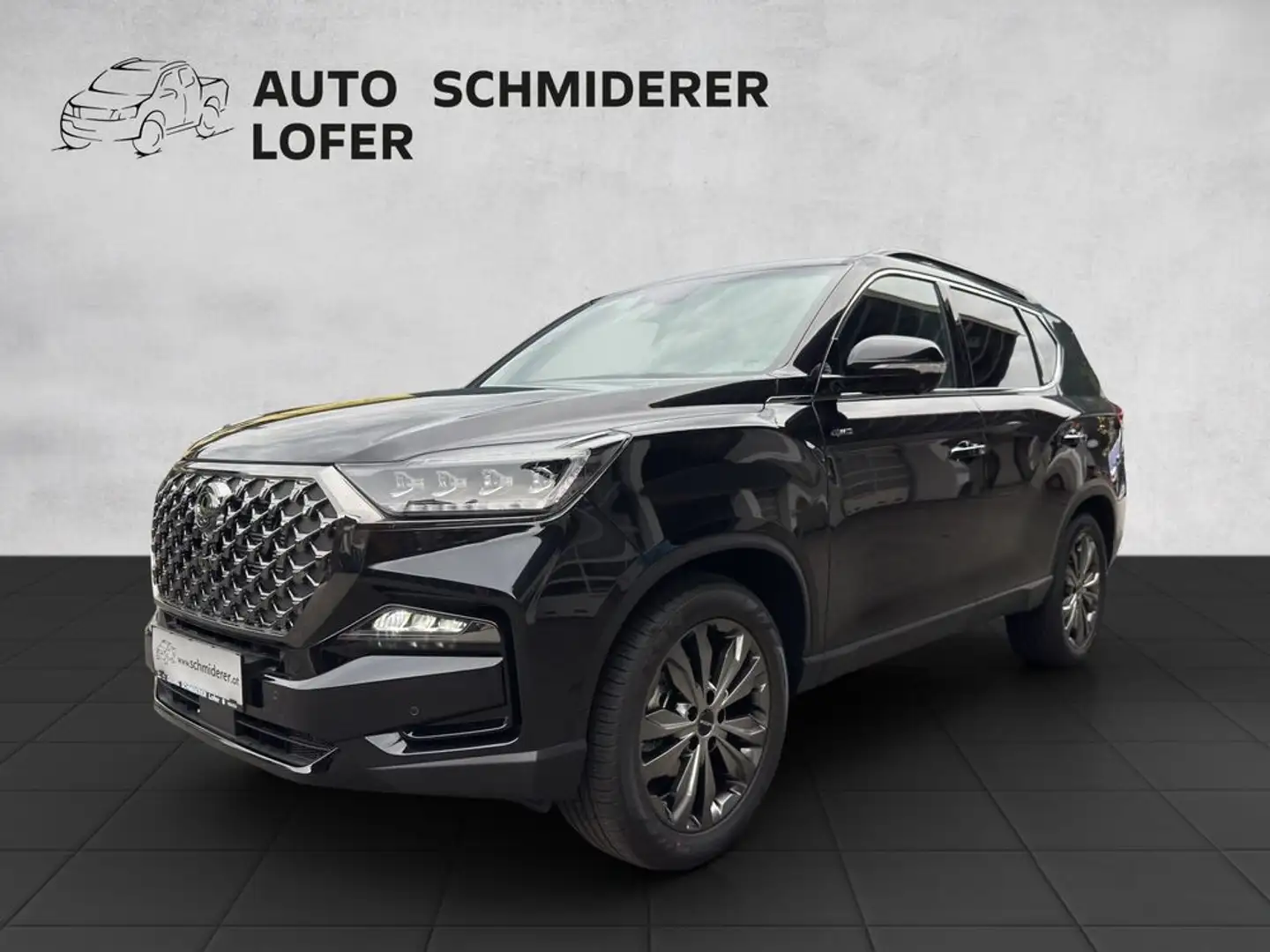 KGM Rexton 2,2 e-XDI 4WD Black Edition Aut. Schwarz - 1