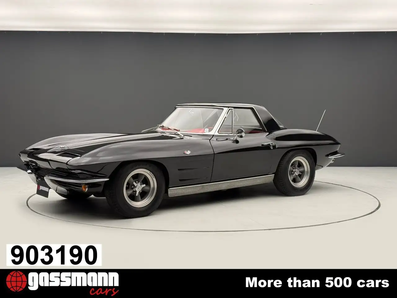 Chevrolet Corvette C2 Sting Ray Cabrio mit Hardtop, foto 1