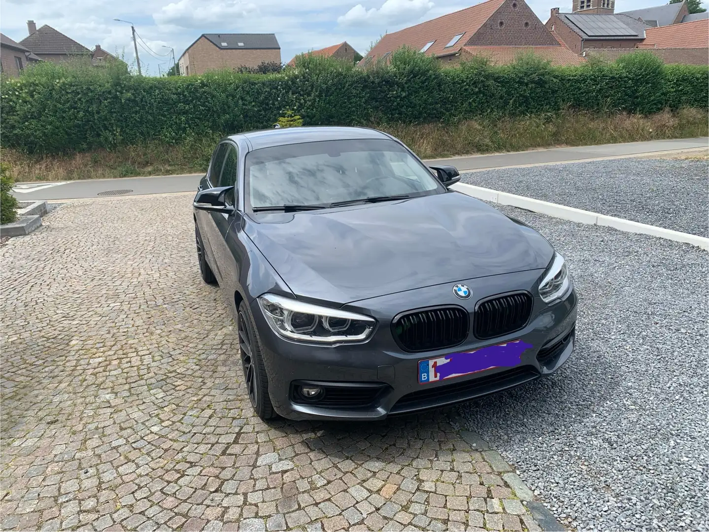 BMW 116 116dAdvantage Gris - 1