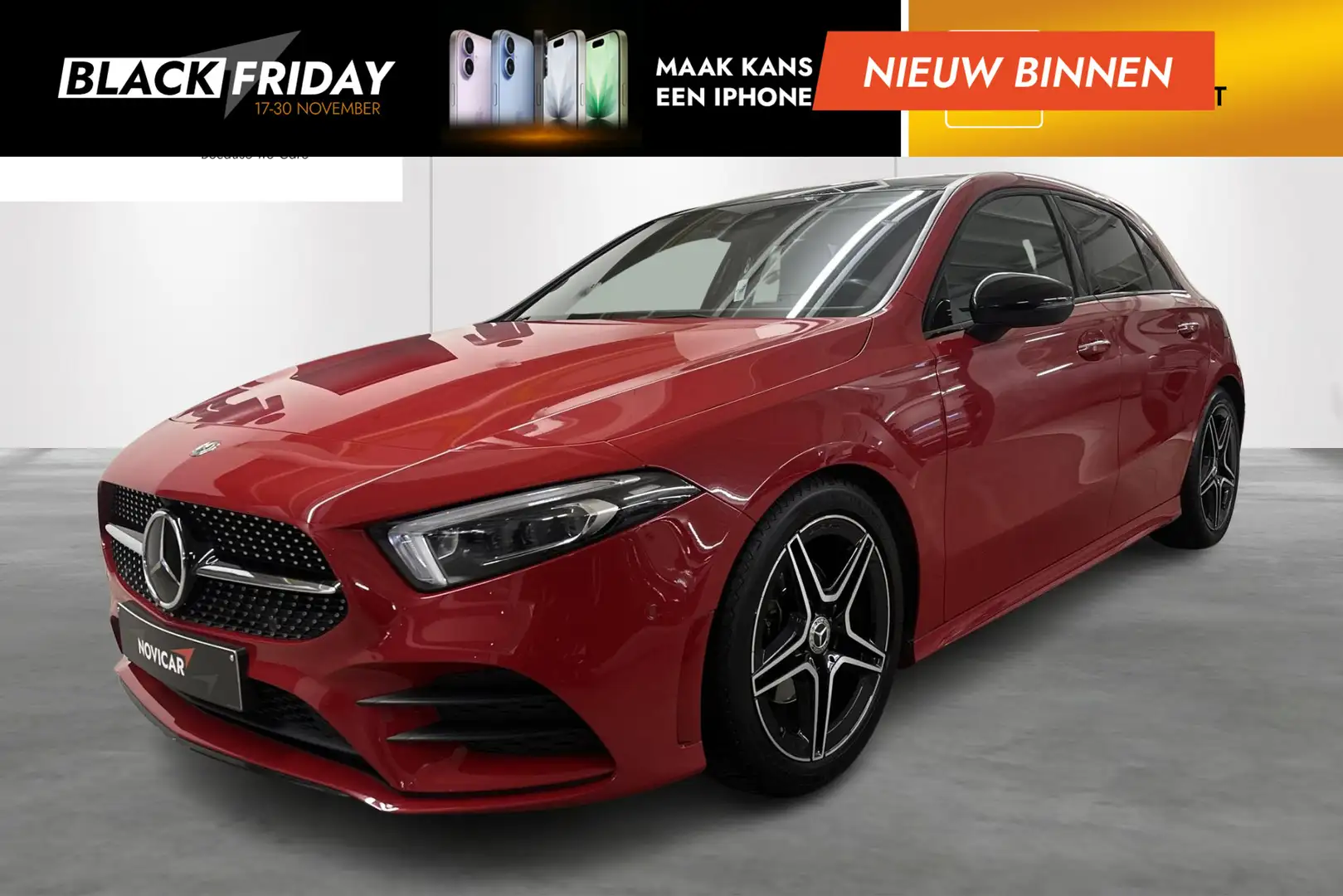 Mercedes-Benz A 200 AMG Line Rojo - 1