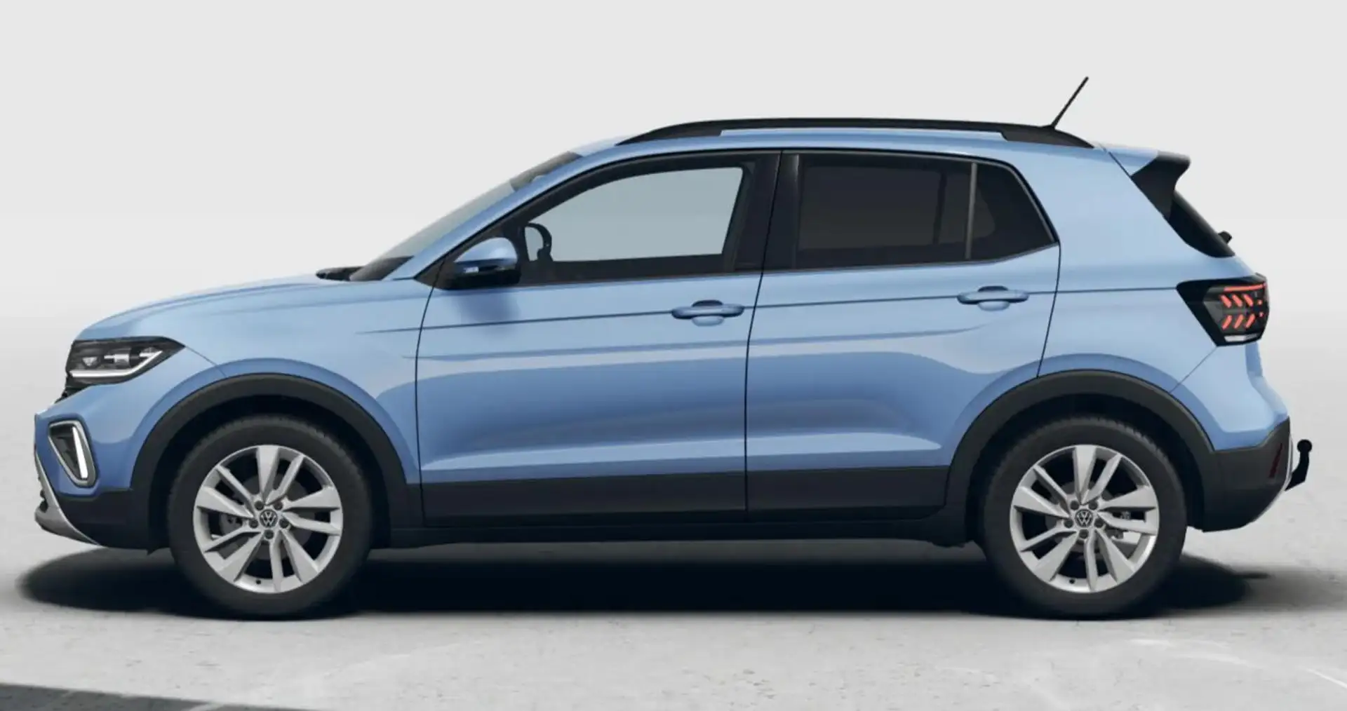 Volkswagen T-Cross DSG Matrix 2ZKlima PrivG Kam 17Z R2D SHZ 110 kW... Blau - 2