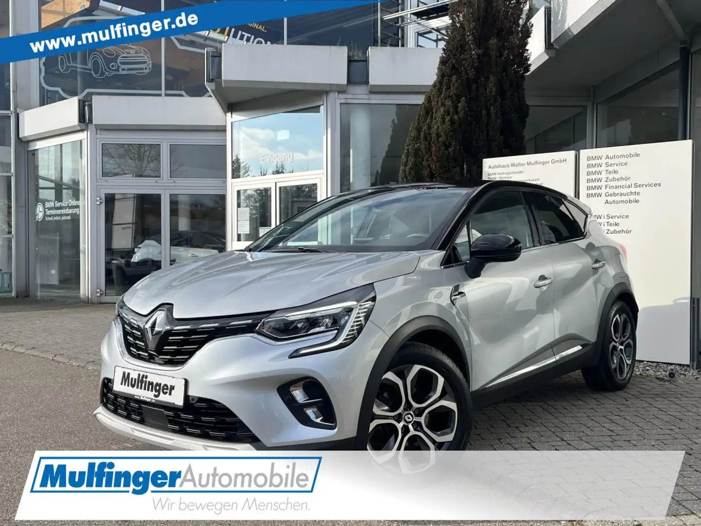 Renault Captur E-TECH PLUG-IN 160 INTENS LED Kamera 18'' Argent - 1