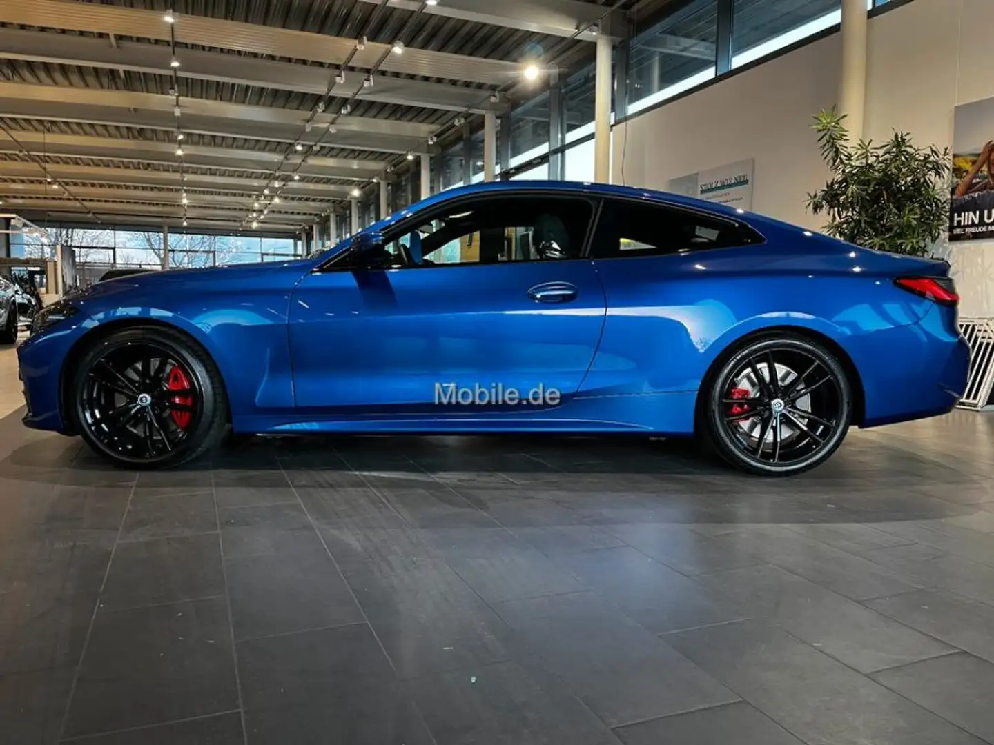 BMW 420 d 48V Coupé Msport + BLACK PACK 19" Azul - 2