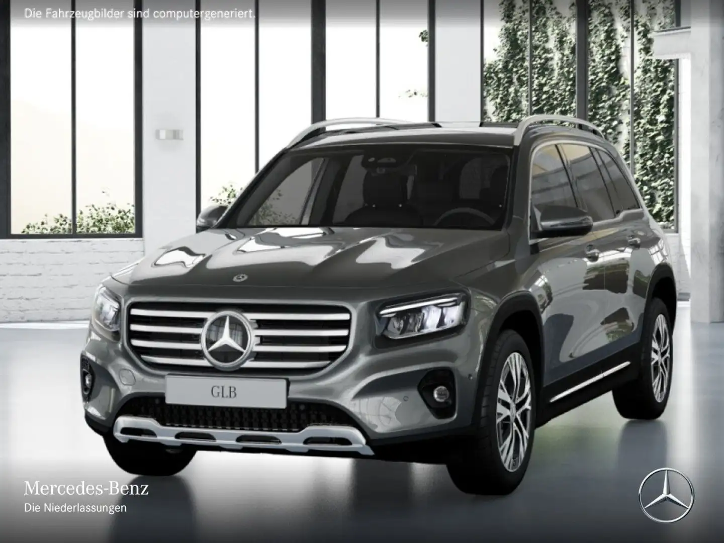 Mercedes-Benz GLB 200 PROGRESSIVE+PANO+AHK+LED+KAMERA+TOTW+7G Grau - 2