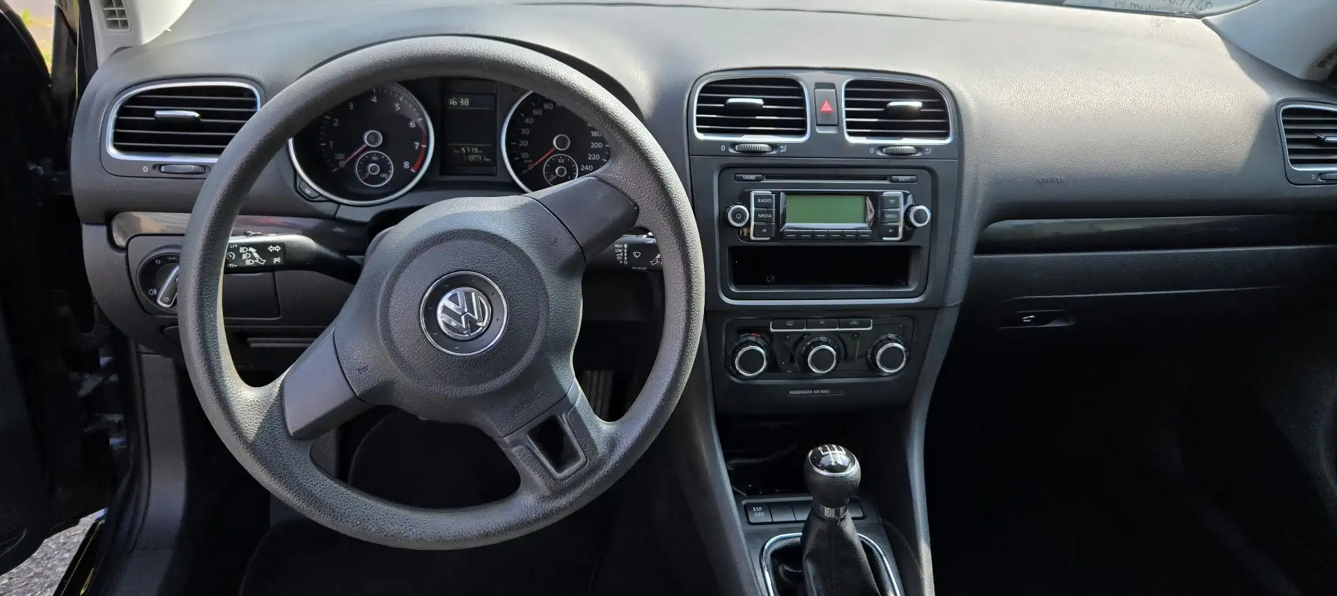 Volkswagen Golf Golf VI 2009 3p 1.6 Trendline Blu/Azzurro - 2