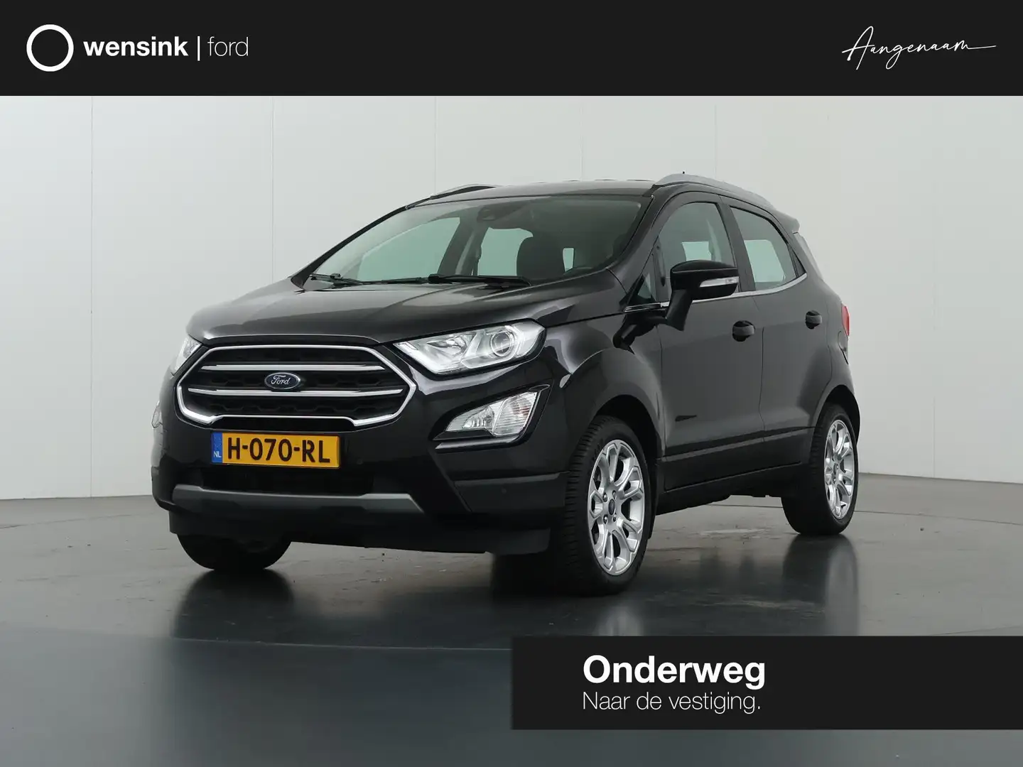 Ford EcoSport 1.0 EcoBoost Titanium | Trekhaak | Winterpakket | Negru - 1