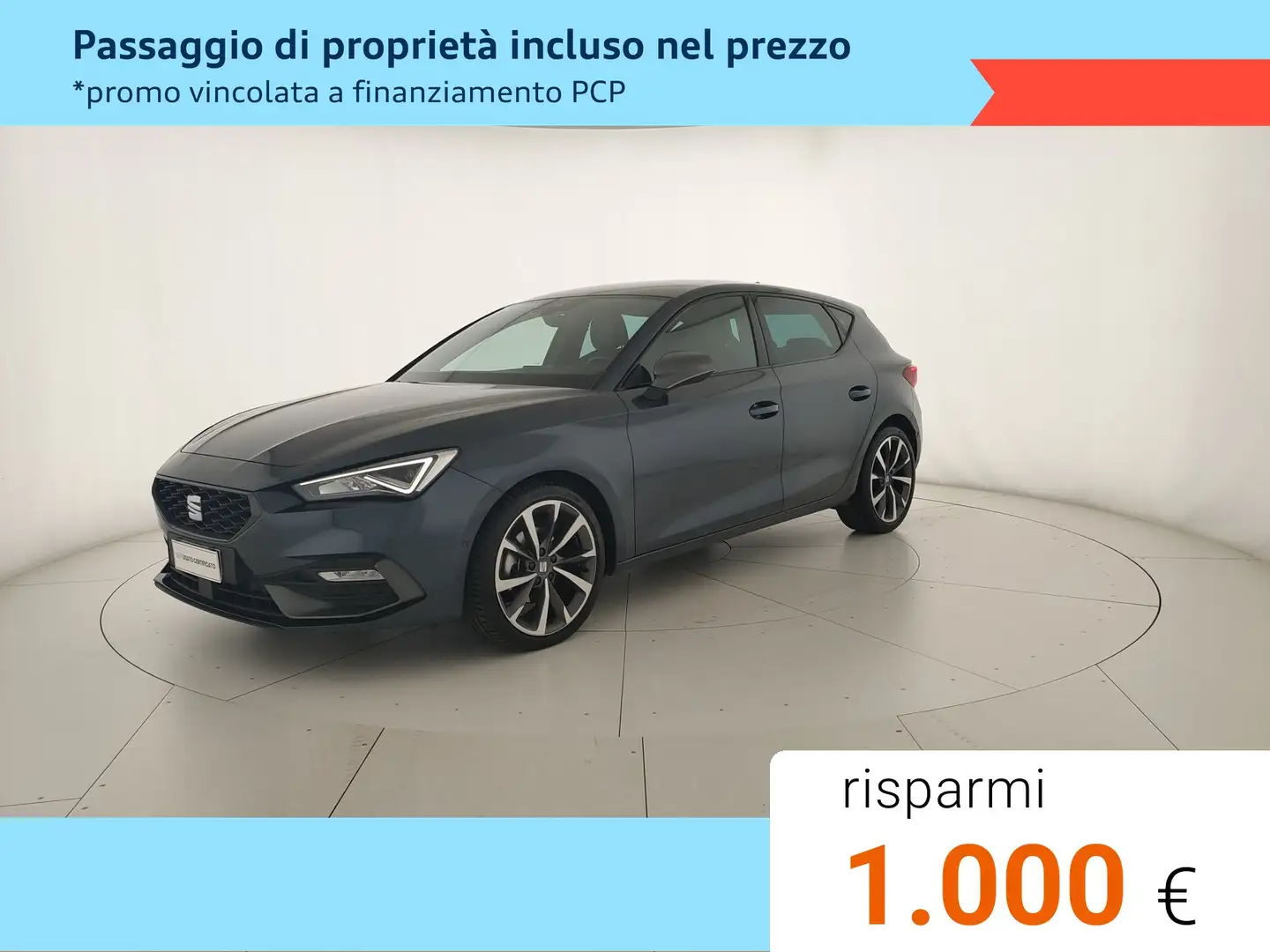 SEAT Leon 2.0 TDI FR 150 CV DSG Grigio - 1