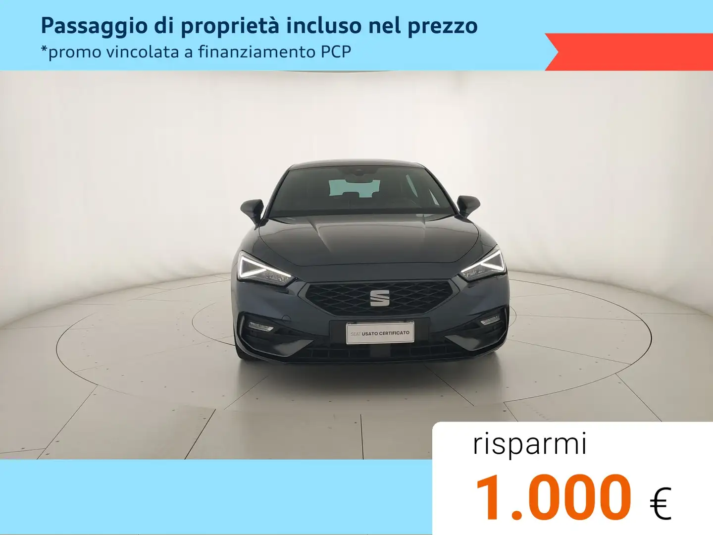 SEAT Leon 2.0 TDI FR 150 CV DSG Grigio - 2