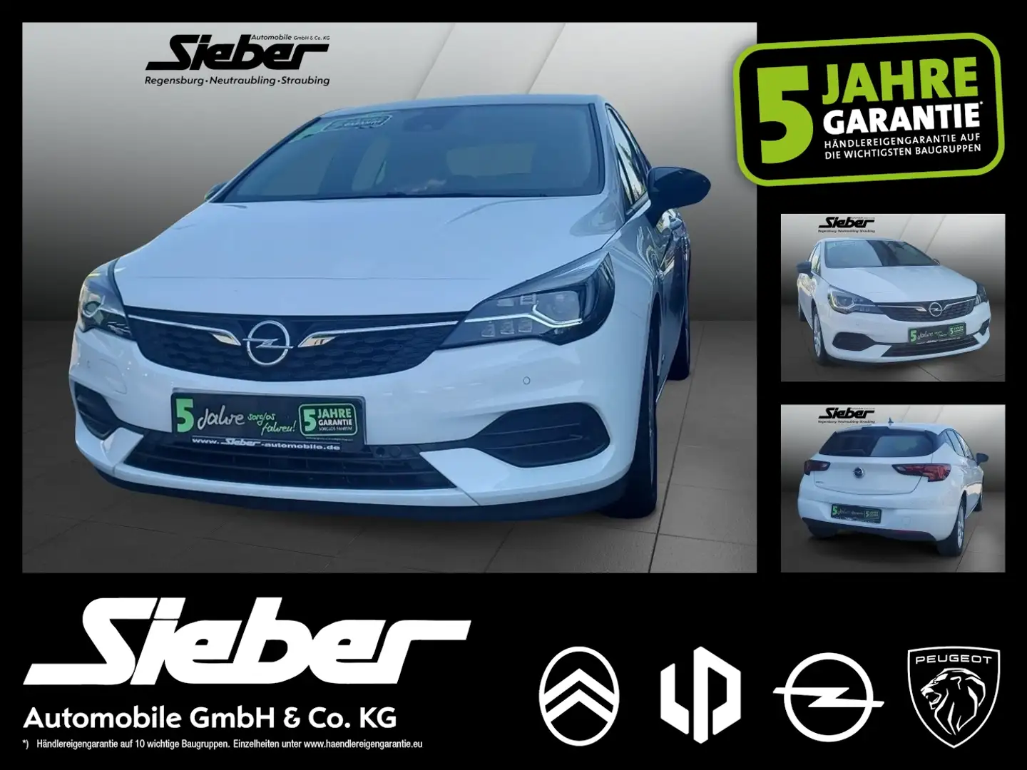 Opel Astra K 1.2 Turbo Design&Tech *LED-Matrix*Navi* Blanc - 1