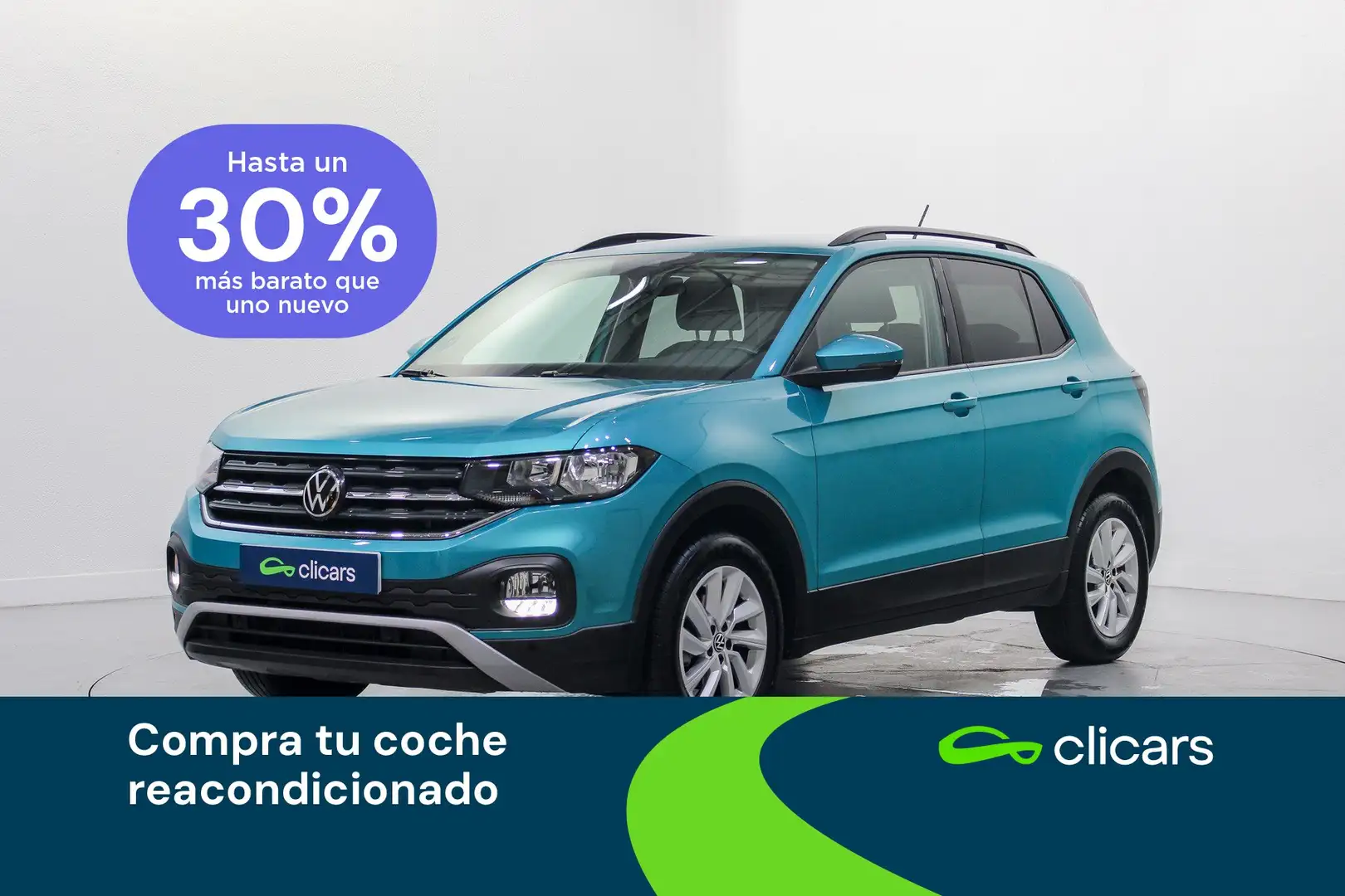 Volkswagen T-Cross 1.0 TSI Advance DSG7 81kW Blau - 1