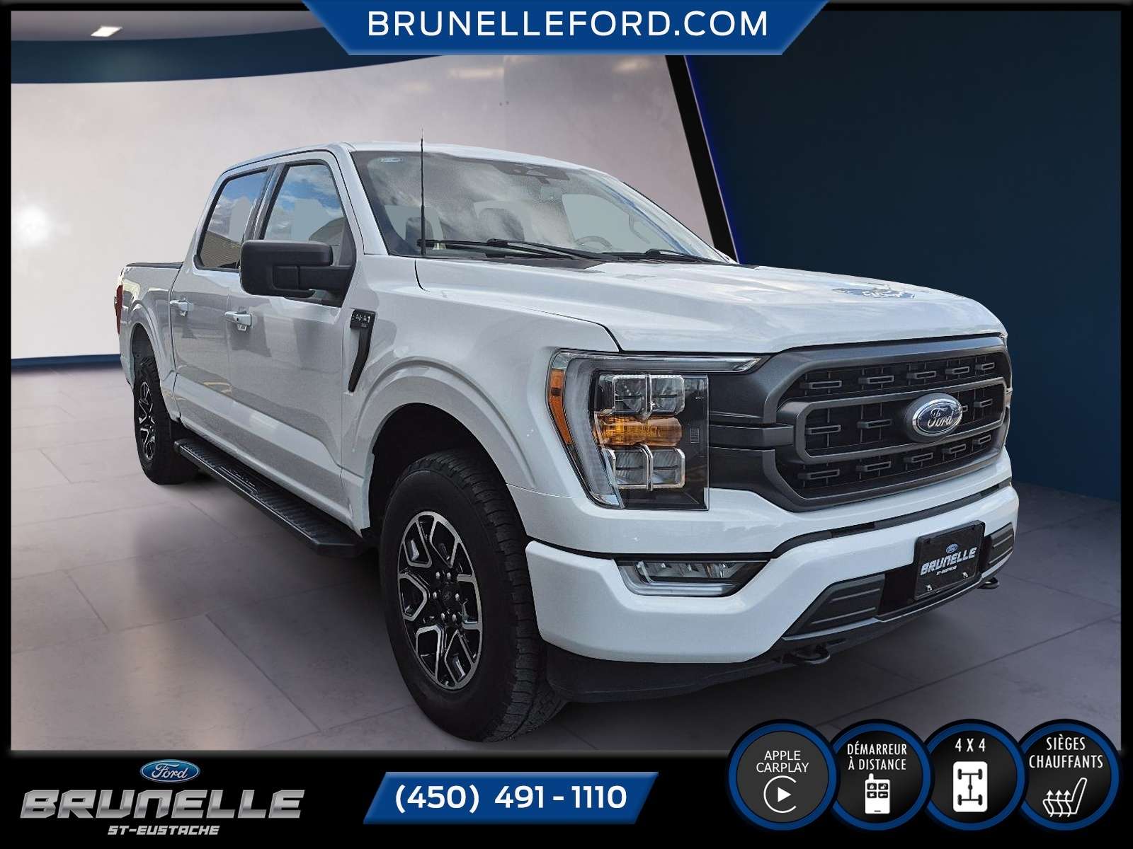 2023 Ford F-150 XLT 302A/4X4/CREWCAB/CARPLAY — снимка 1