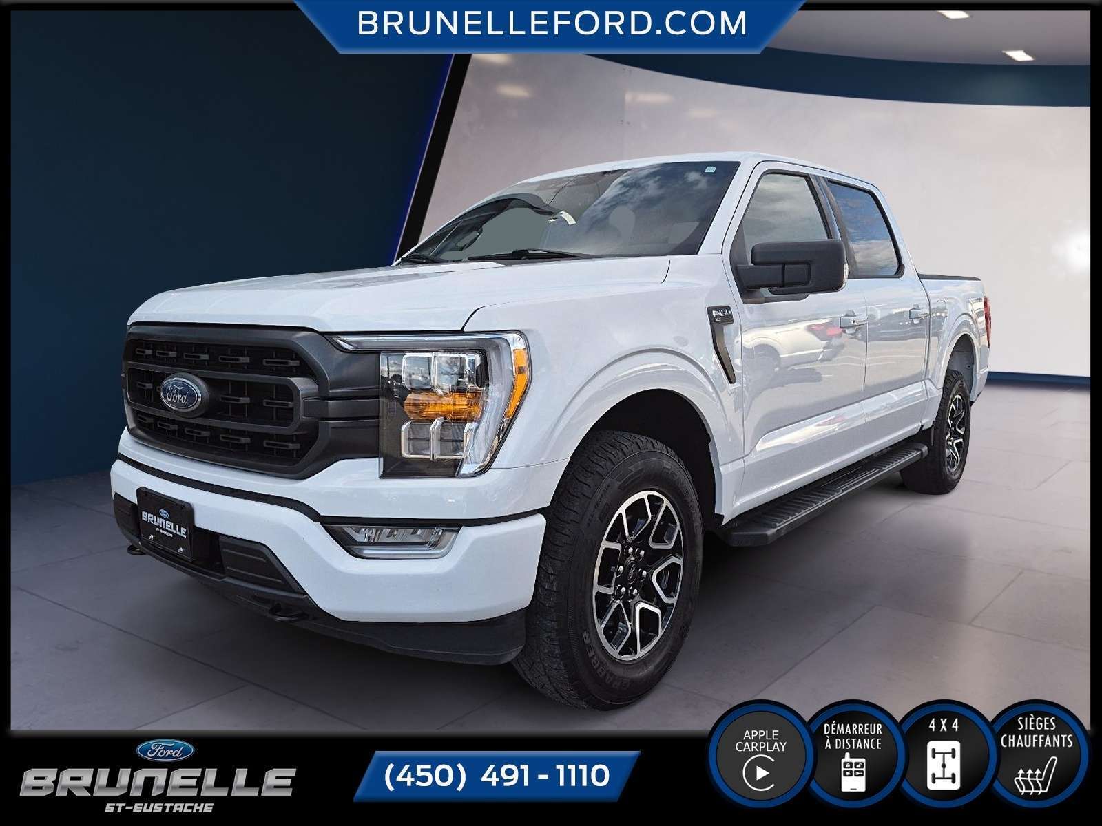 2023 Ford F-150 XLT 302A/4X4/CREWCAB/CARPLAY