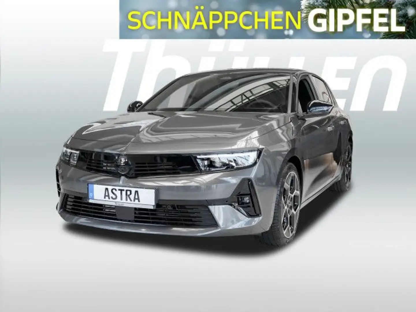 Opel Astra GS 1.2 Turbo Bluetooth LED Klima el. Fenster Grau - 1
