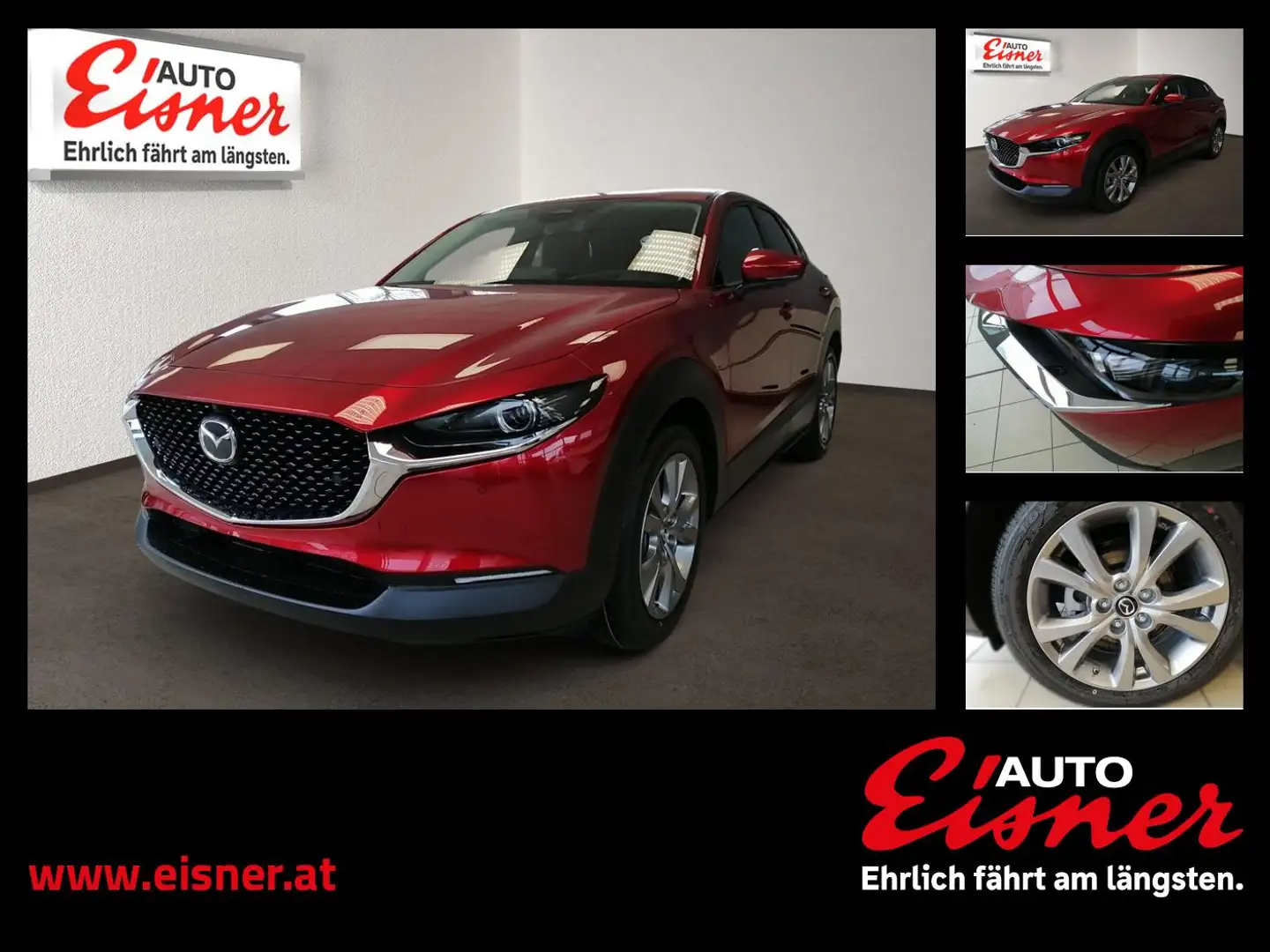Mazda CX-30 G140 AT EXCLUSIVE LINE PREISHIT Rot - 1