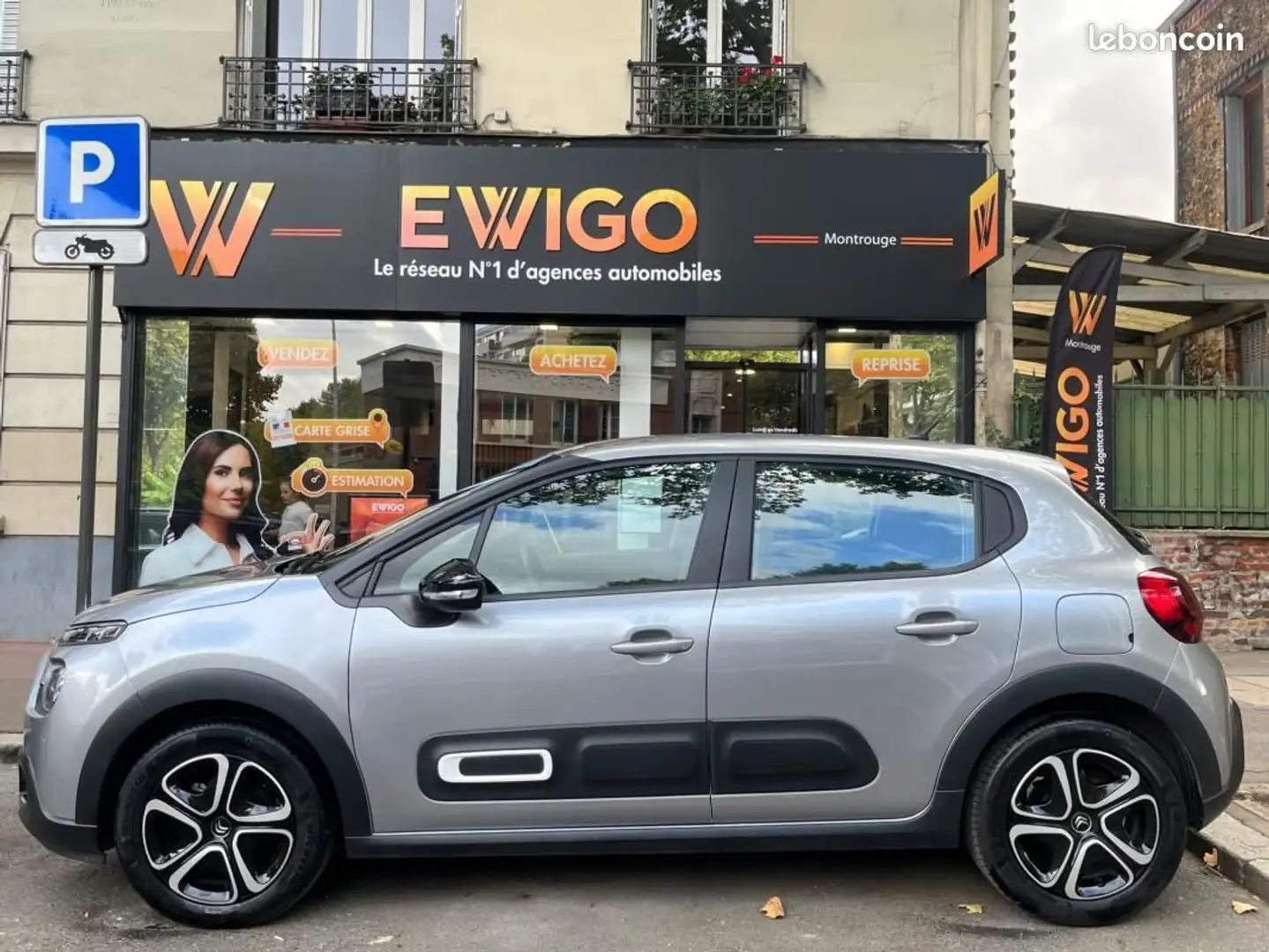 Citroen C3 Citroën GENERATION-III 1.2 PURETECH 80 C-SERIES START-STOP Grijs - 2