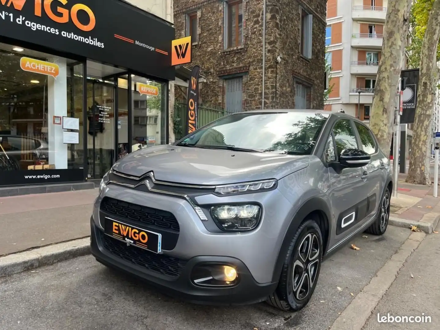 Citroen C3 Citroën GENERATION-III 1.2 PURETECH 80 C-SERIES START-STOP Grijs - 1