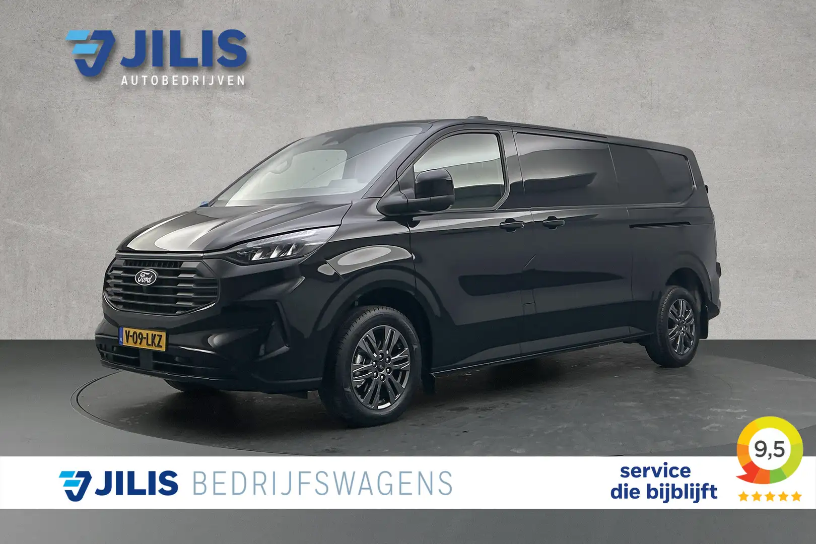 Ford Transit Custom 2.0 170PK L2 DC Limited | Dubbel cabine | BPM vrij Black - 1