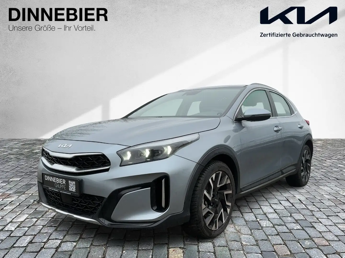 Kia XCeed 1.5T Spirit LED+Kamera+Navigation+SHZ Silber - 2