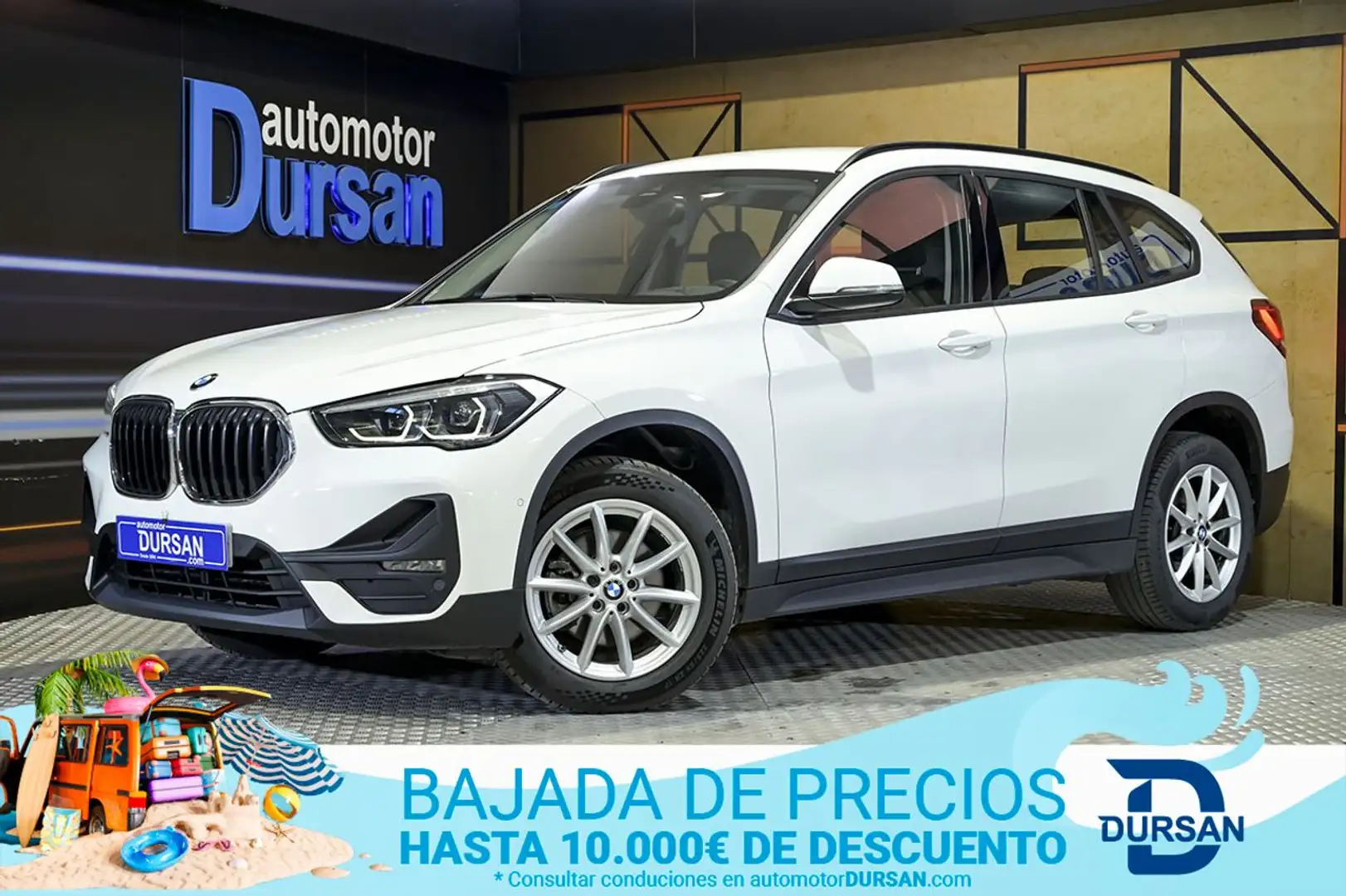 BMW X1 sDrive 18dA Wit - 1