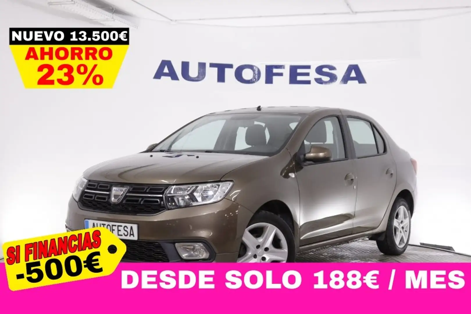 Dacia Logan 1.0 75cv CONFORT 4P # IVA DEDUCIBLE Marrón - 1