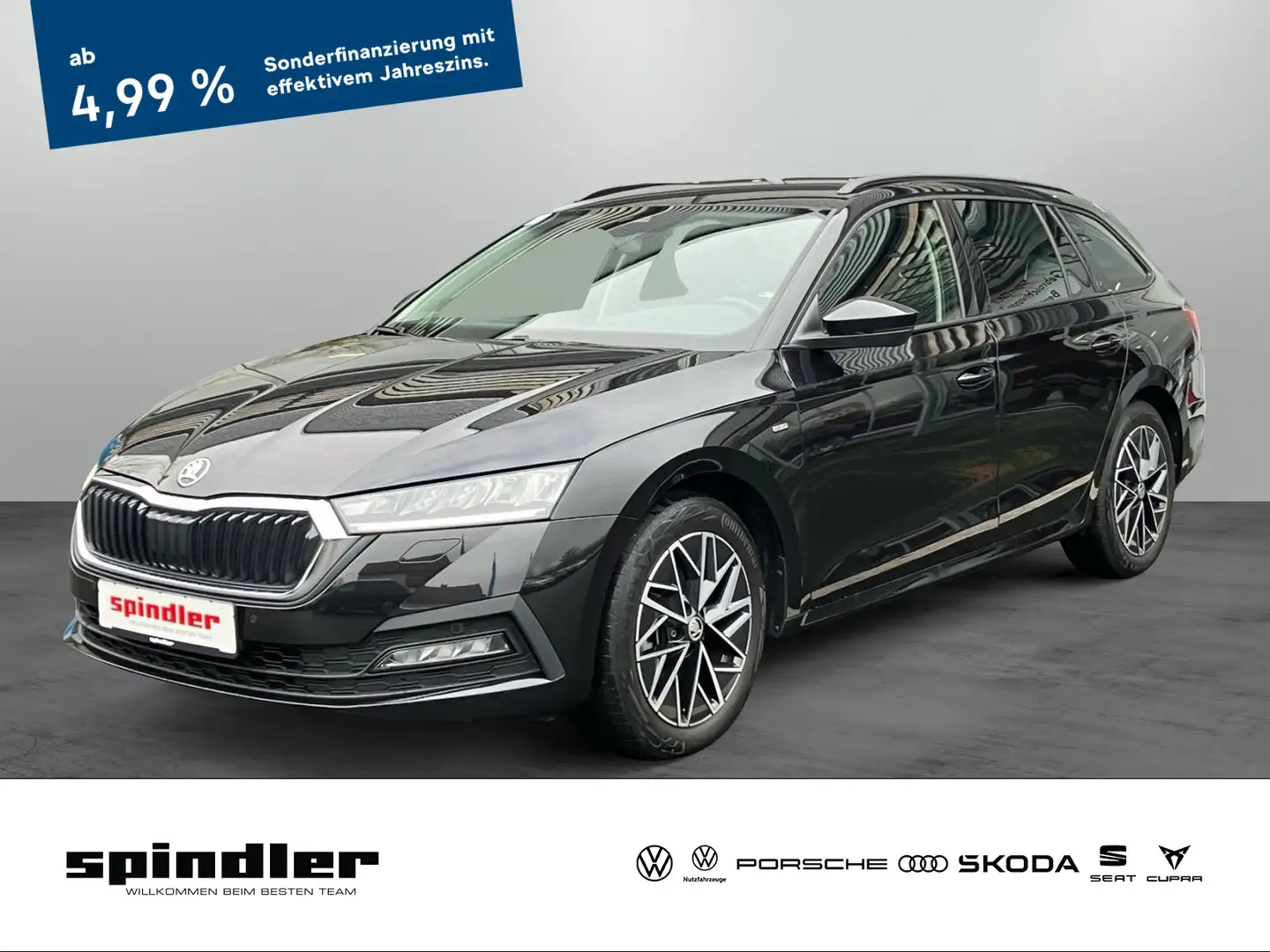 Skoda Octavia Combi Clever 2.0 TDI DSG / Standh, AHK Schwarz - 1