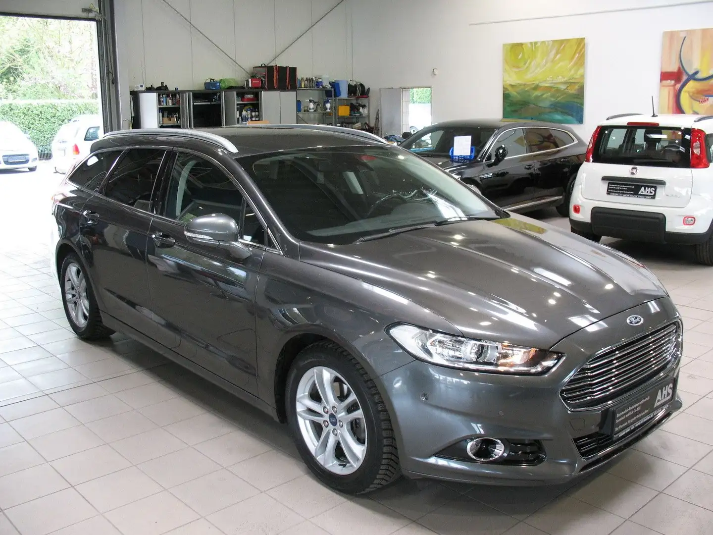 Ford Mondeo Turnier 1.5 EcoBoost Titanium *AHK* Gris - 2