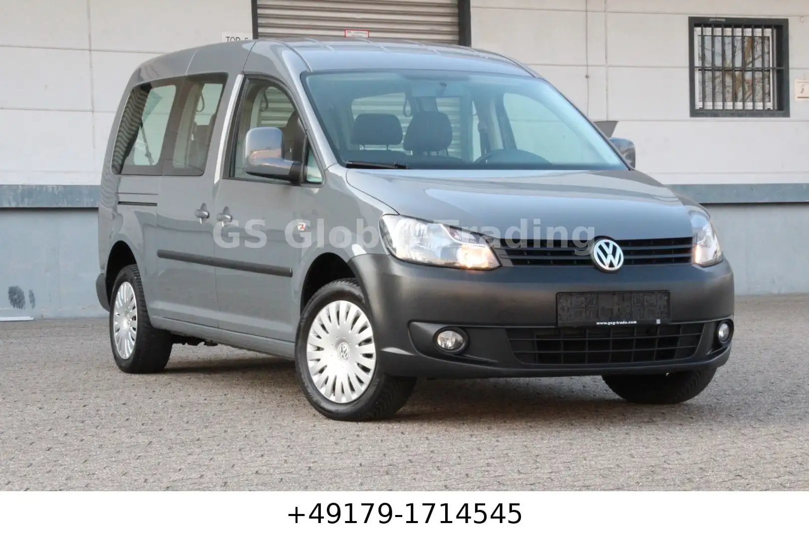 Volkswagen Caddy 2.0i EcoFuel 80kW Maxi Trendline 7-Si 1-Hd Grau - 2