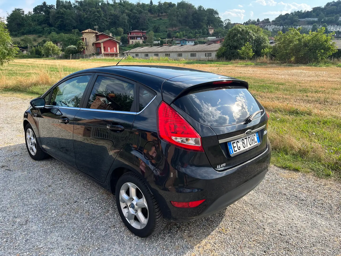Ford Fiesta Fiesta VI 2008 5p 1.2 16v Titanium c/esp 82cv E5 Nero - 2