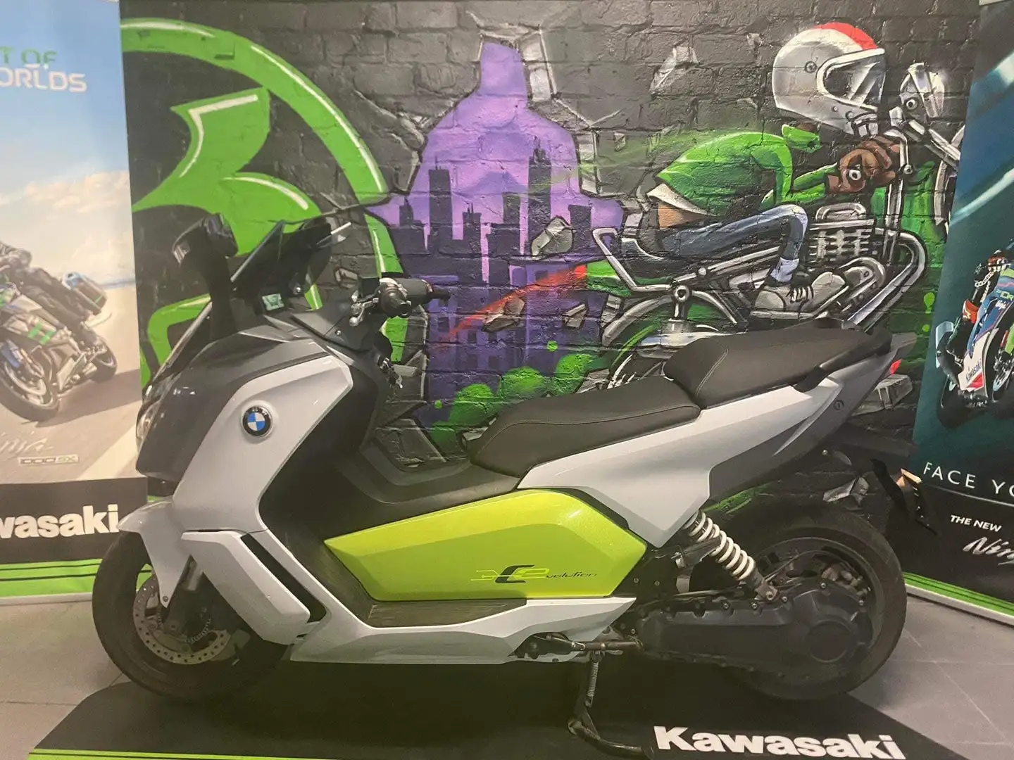 BMW C Evolution Blanc - 1