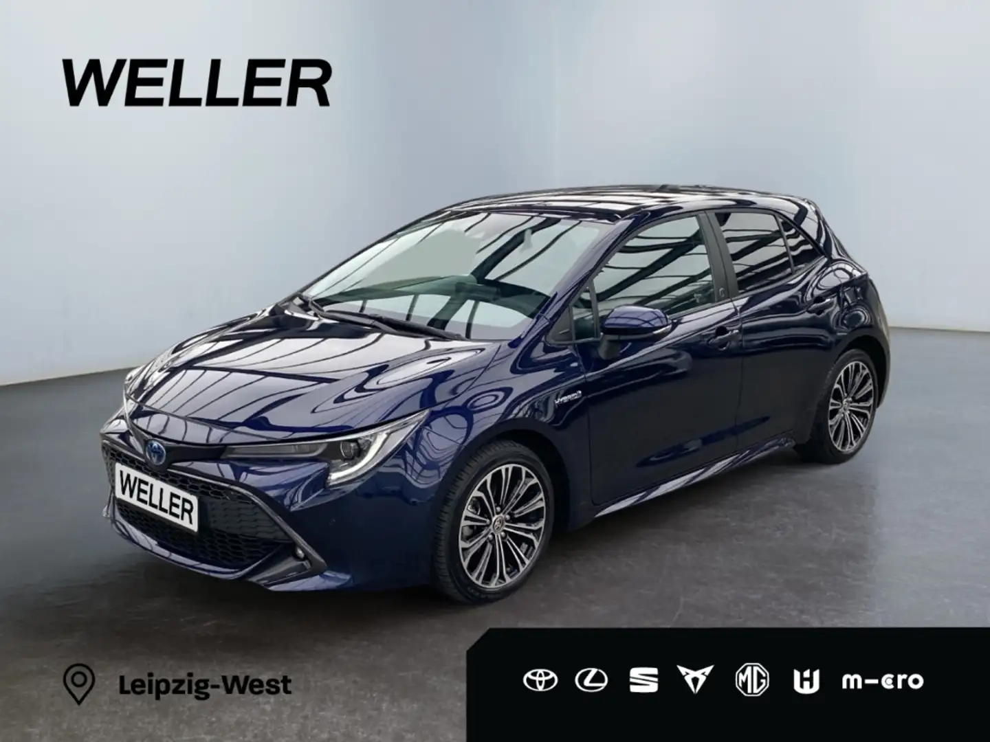 Toyota Corolla 1.8 Hybrid Team D *AHK*LED*ACC*CAM*Navi* Blau - 1