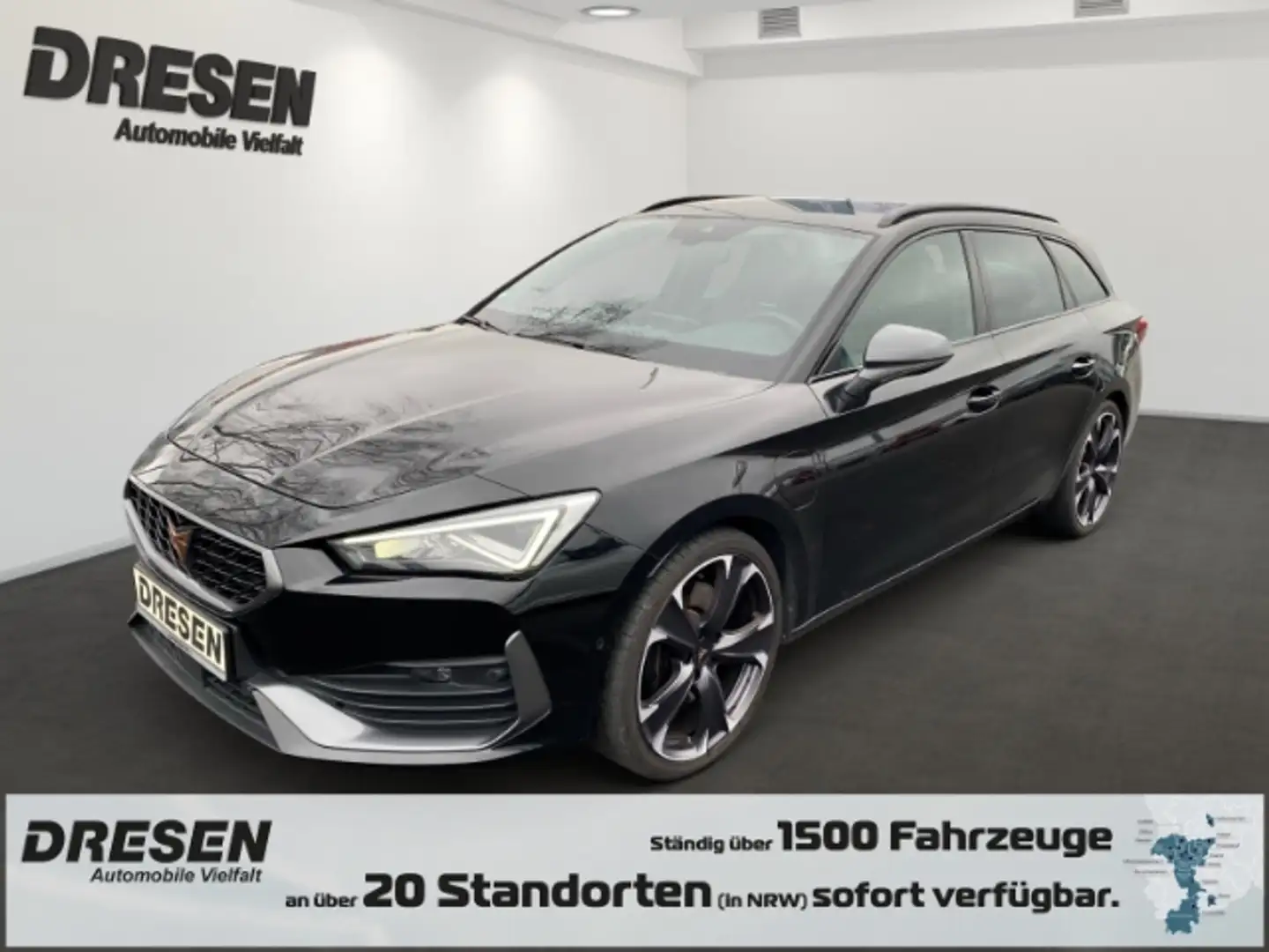 CUPRA Leon 1.4 e-Hybrid VZ OPF 2.0 TSI Navi+ Tempomat+ CarPla Schwarz - 1