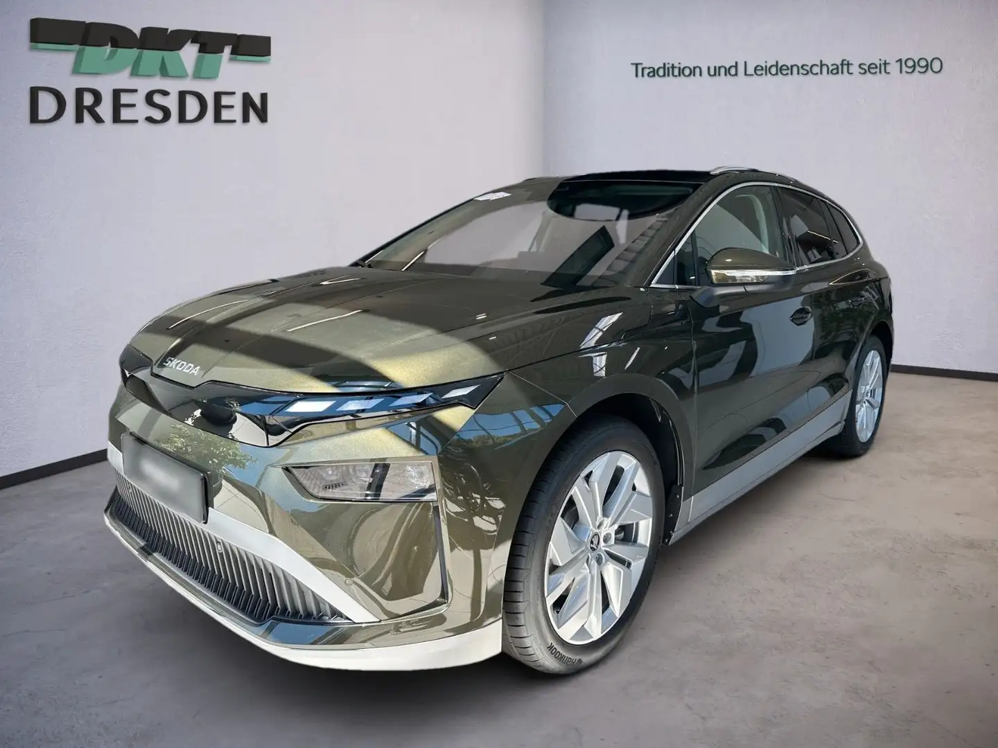 Skoda Enyaq 60 Loft/Matrix/AHZV/EPH/SHZ/LHZ/ Groen - 1