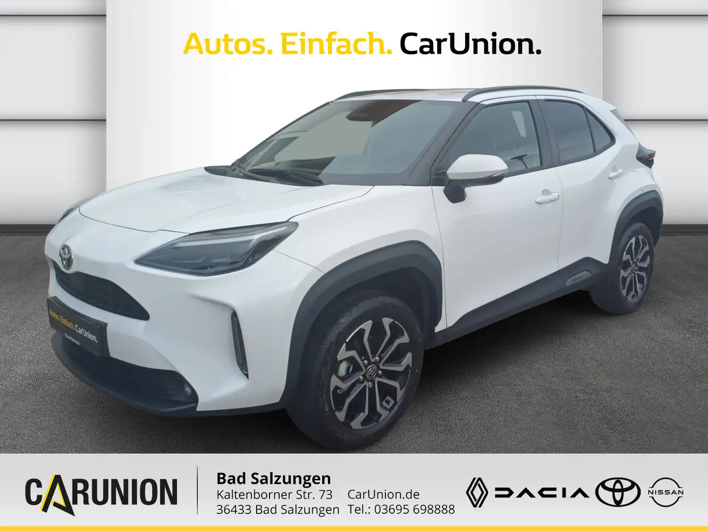 Toyota Yaris Cross Teamplayer 4x2 Hybrid Winterpaket Weiß - 1