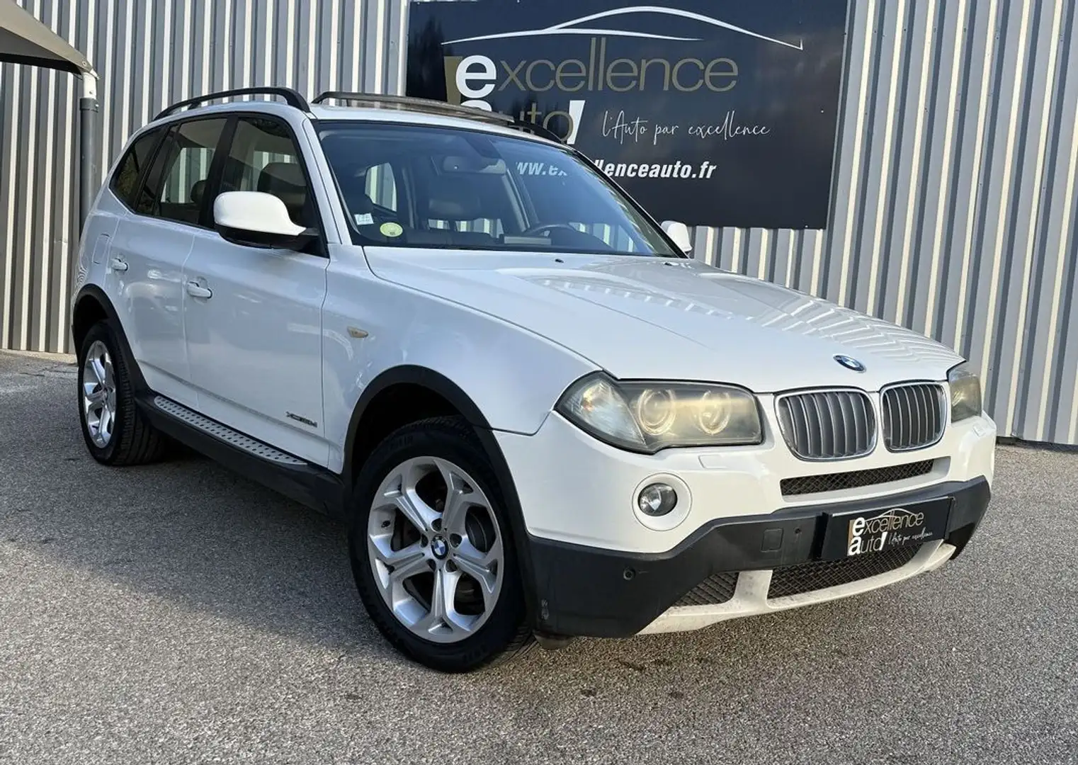 BMW X3 (E83) 2.0DA 177CH LUXE Blanc - 1