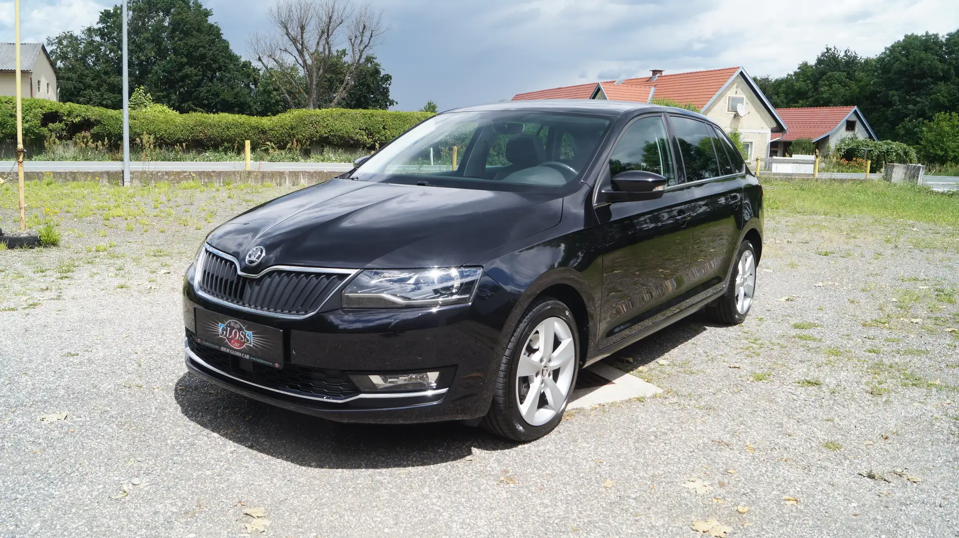 Skoda Rapid/Spaceback VERKAUFT!!! 1,4 TSi DSG, TOP AUSSTATTUNG Schwarz - 1