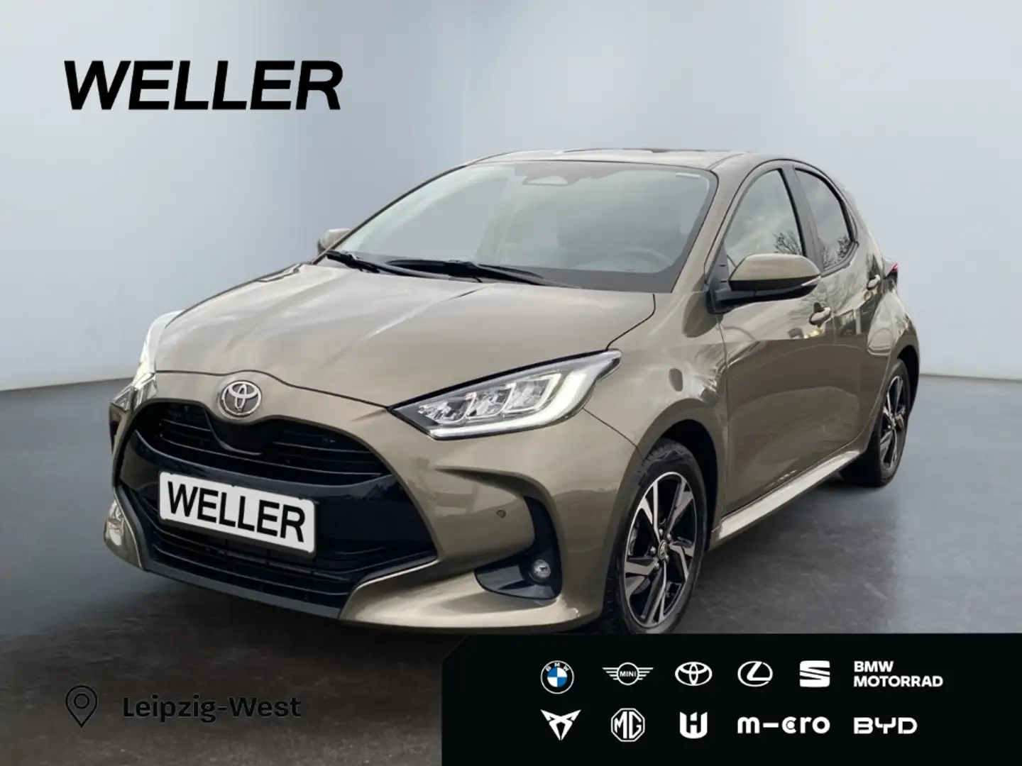 Toyota Yaris Hybrid 116 1.5 Teamplayer *LED*SHZ*CAM*PDC* Bronze - 1