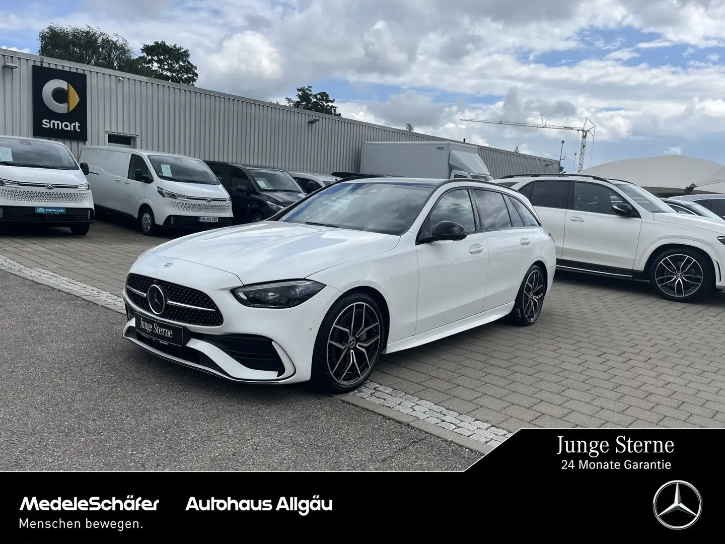 Mercedes-Benz C 300 C 300 T d AMG Night 19" MASSAGE Distronic NP80 LED Blanc - 1