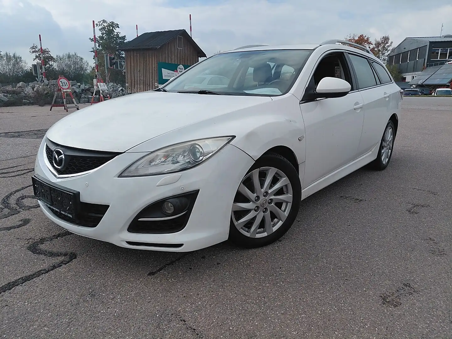 Mazda 6 Mazda6 Sport Combi CD129 TE Plus Exportauto Weiß - 1