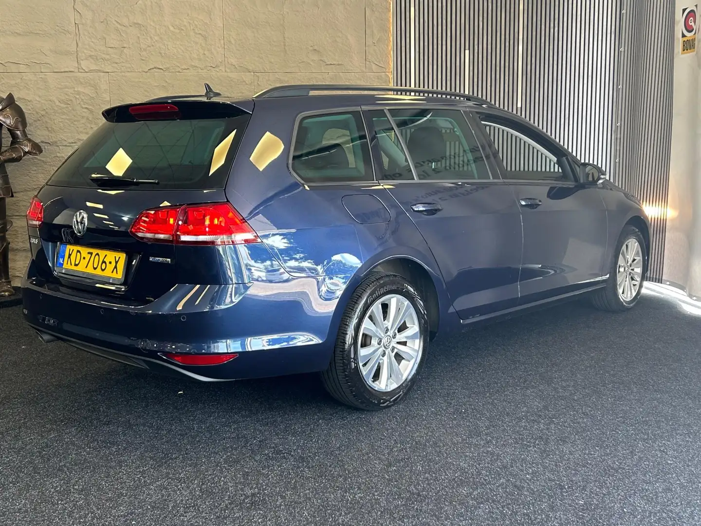 Volkswagen Golf Variant 1.6 TDI Comfortline|GARANTIE|AIRCO|1E EIG|NAP|NAVI Azul - 2