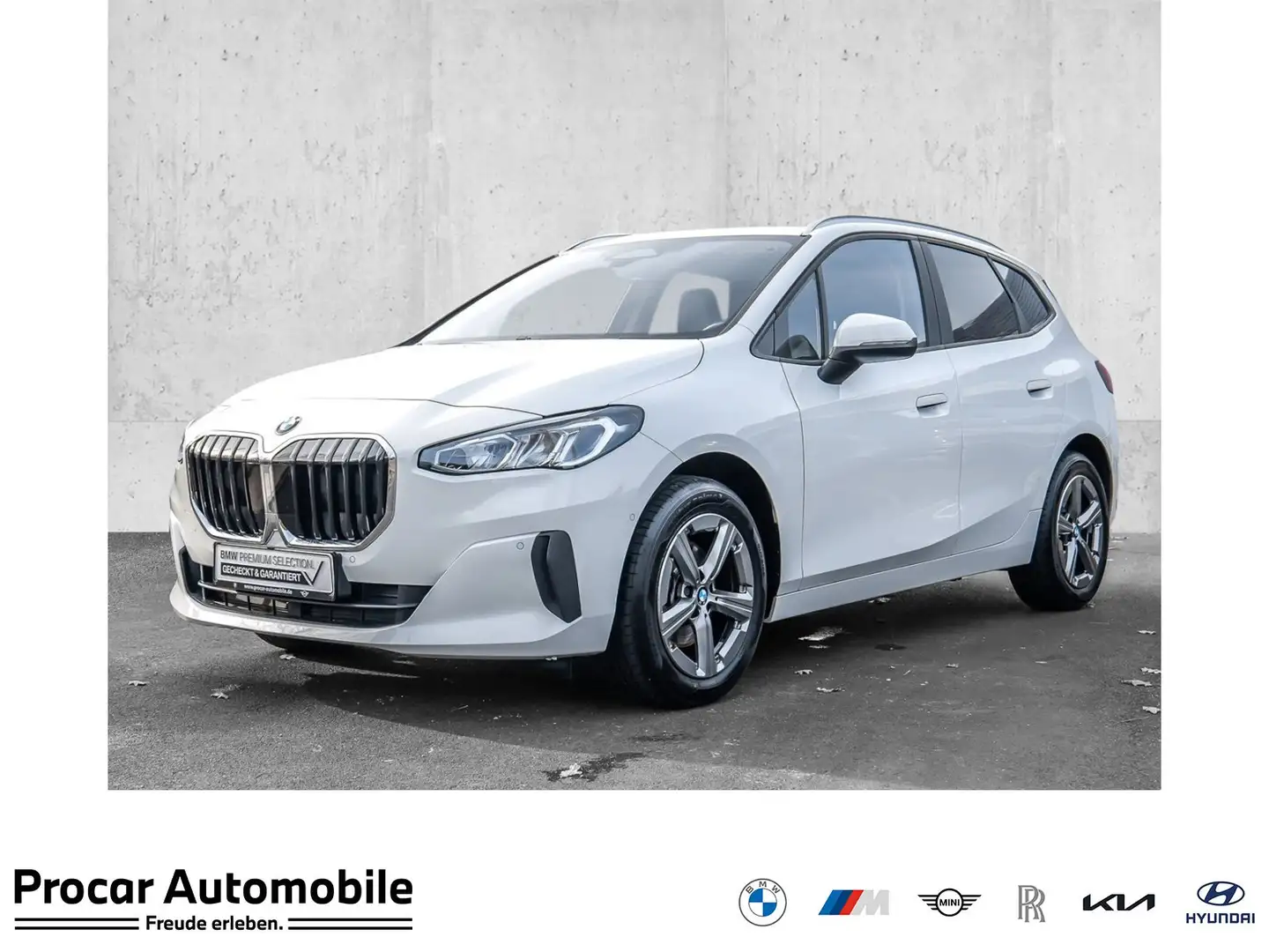 BMW 218 d Active Tourer ACC RFK LED Sound Syst. DAB Weiß - 1