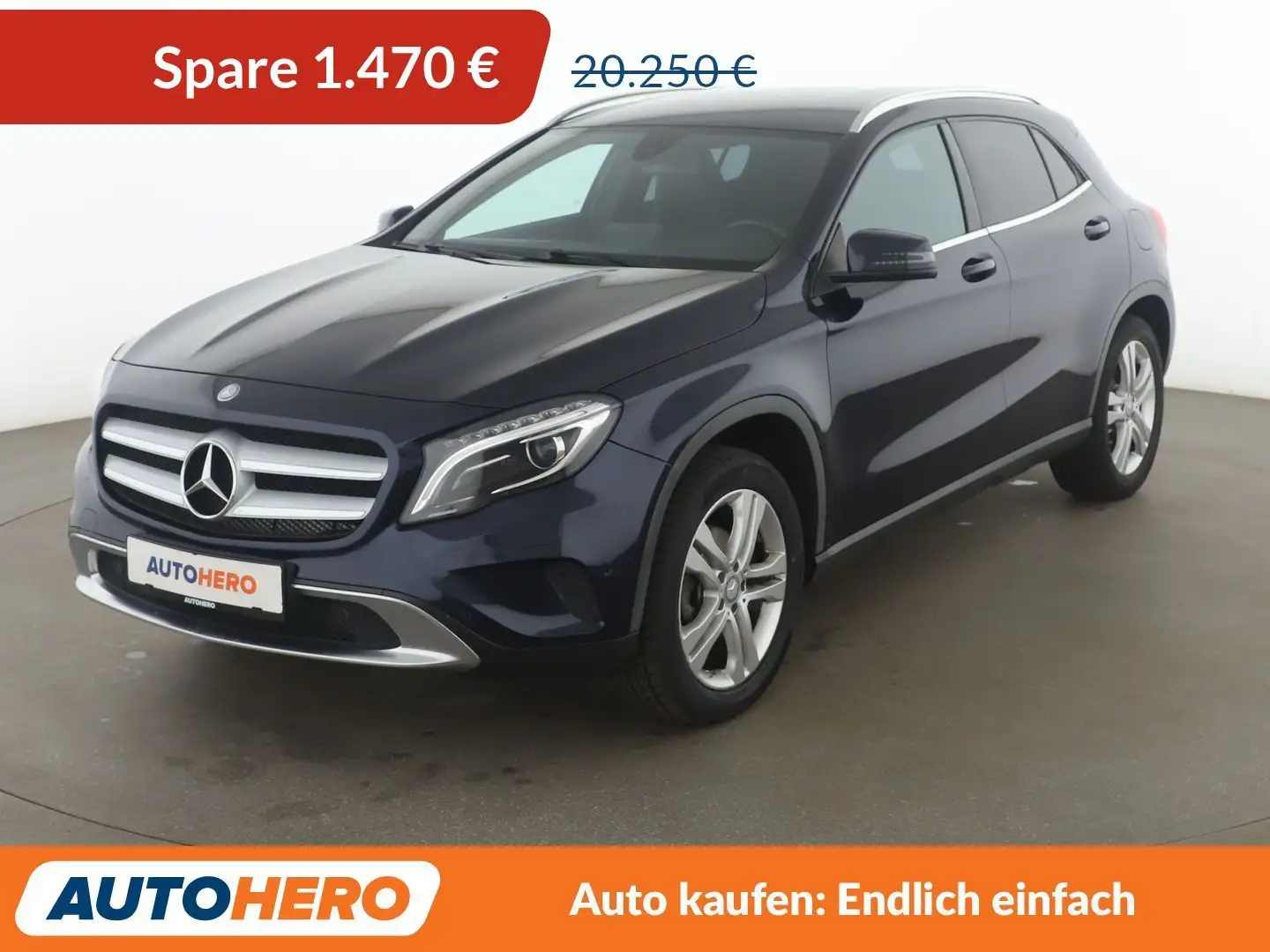 Mercedes-Benz GLA 200 GLA 200 Score Urban Aut.*NAVI*BI-XENON*TEMPO*CAM* Blau - 1