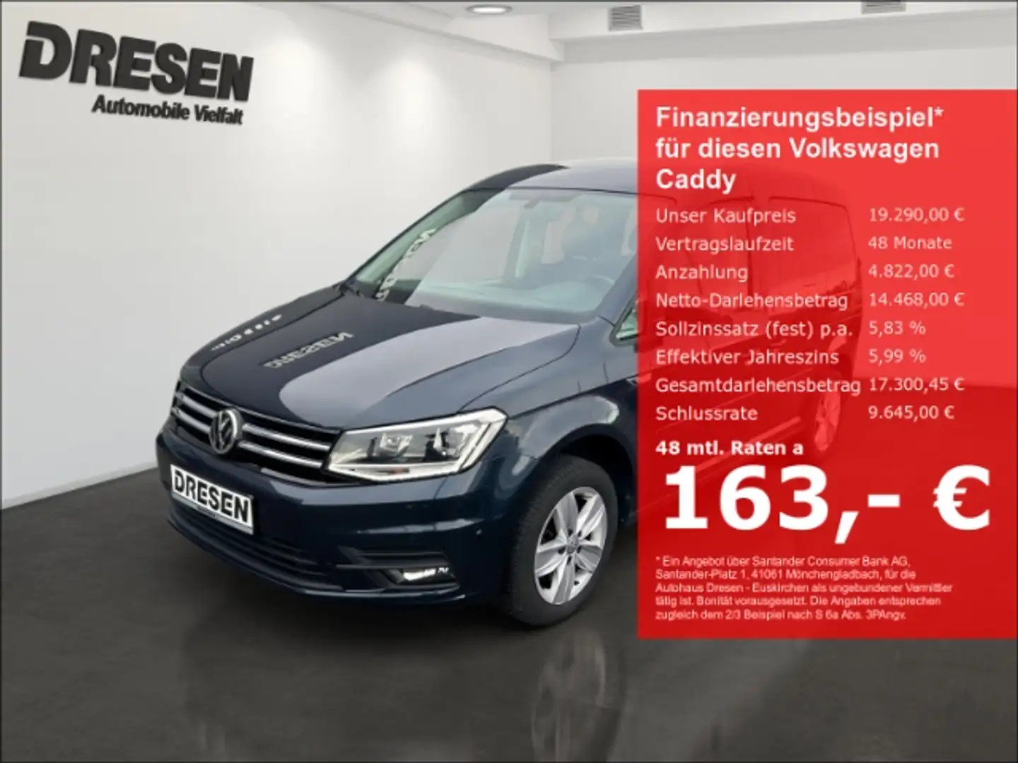 Volkswagen Caddy 1.4 TSI DSG Comfortline SITZHEIZUNG, LED, Anhänger Blue - 1