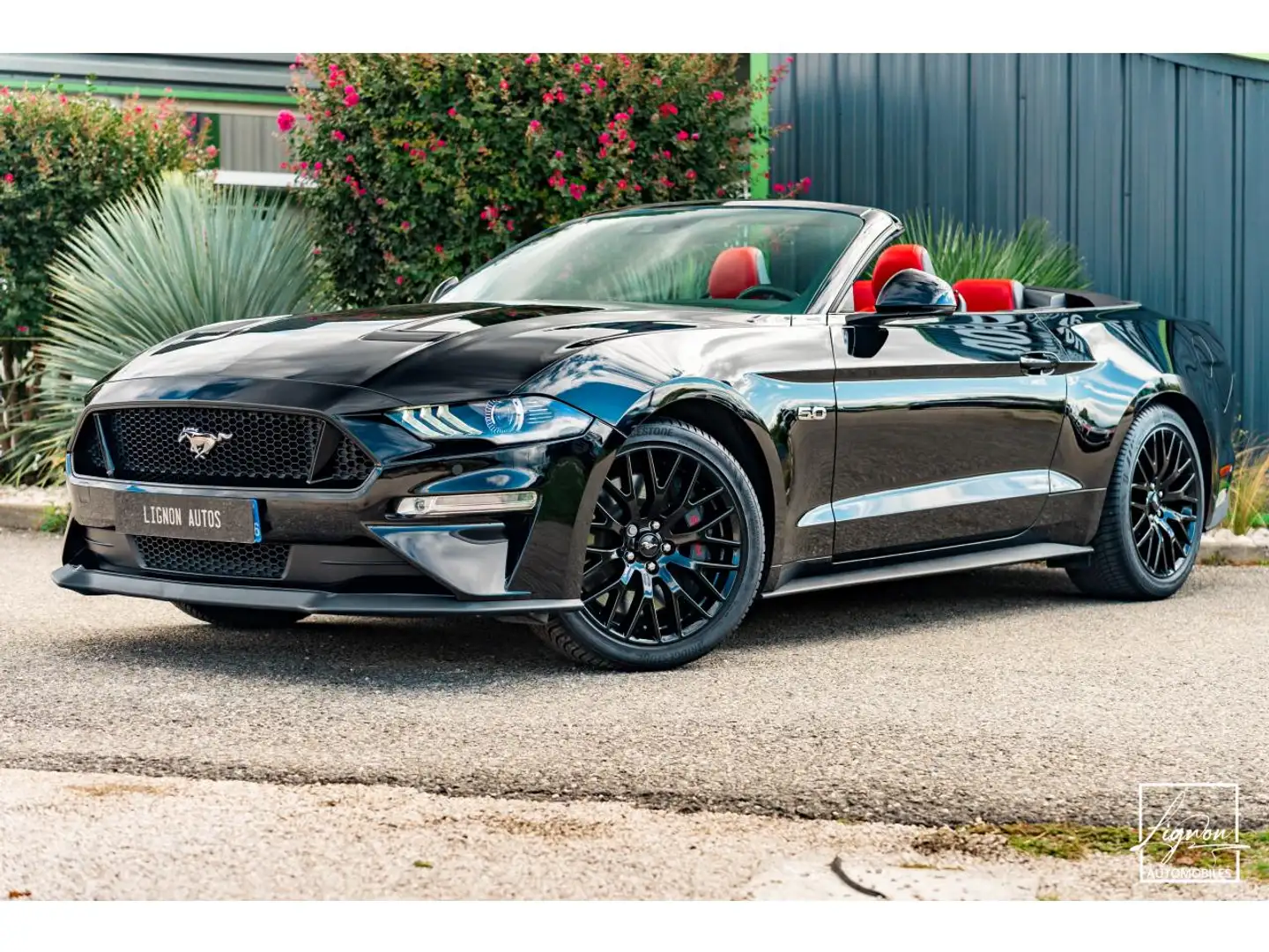 Ford Mustang Cabriolet Gt 5.0l V8 450 Bva10 Premium Noir - 1