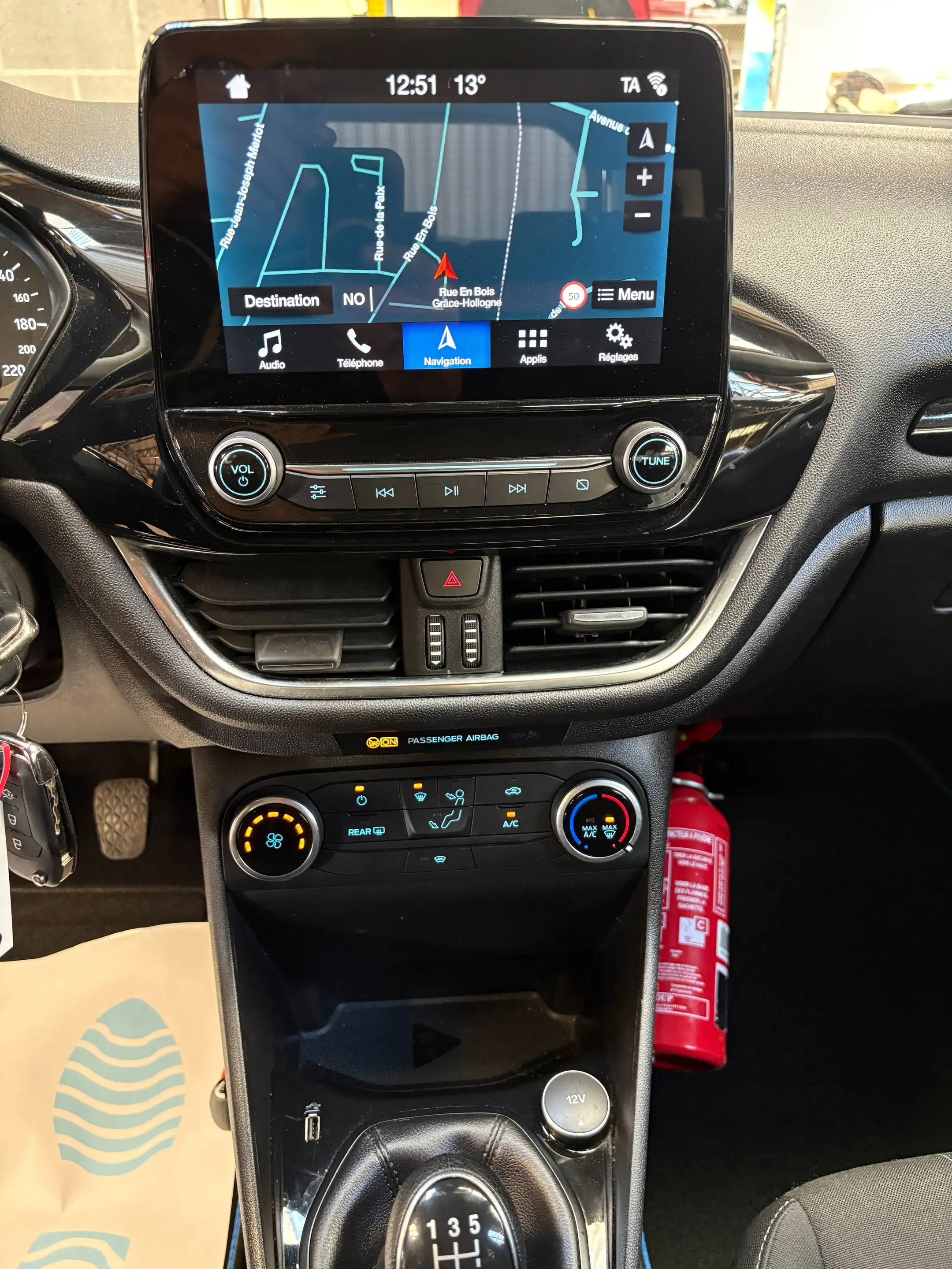 Ford Fiesta Fiesta 1.1i 82cv*01/2019*Apple Carpla-Bluetooth-Airco* Garantie 1 an — photo 7