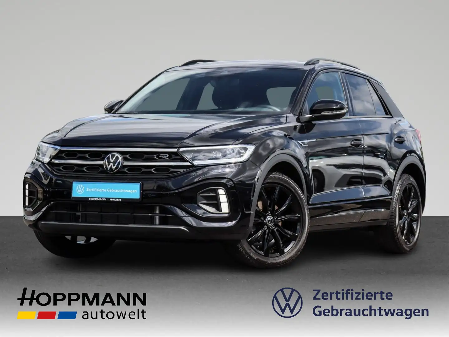 Volkswagen T-Roc R-Line 1.5 TSI AHK Pano Navi ACC Schwarz - 1