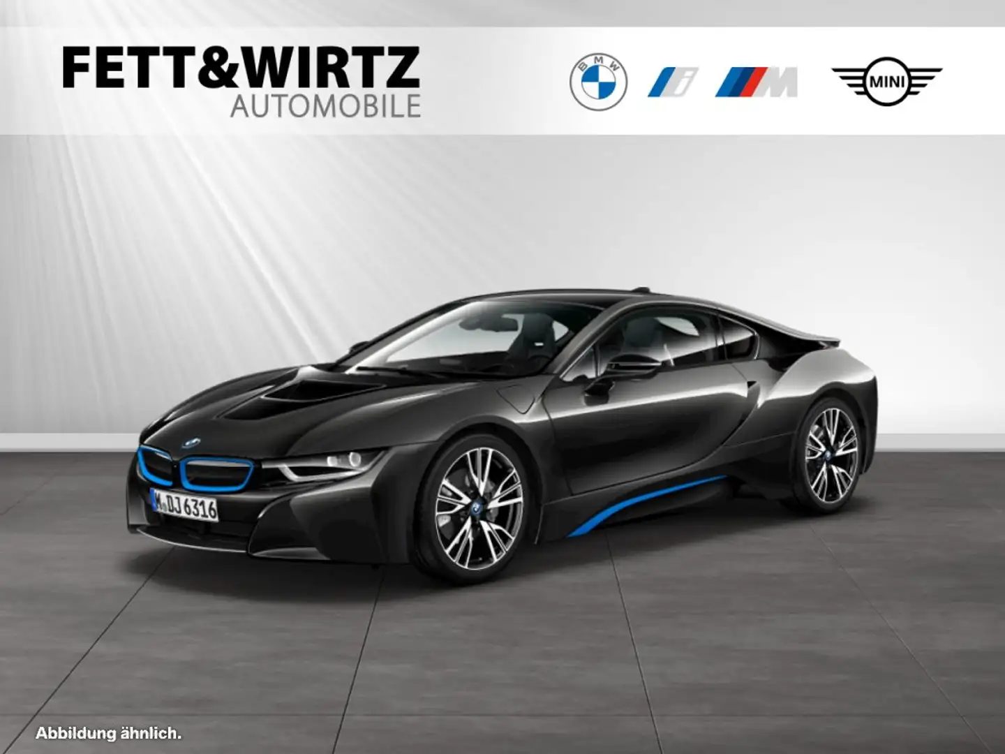 BMW i8 Coupe Head-Up|DrivingAss.|LED|NaviProf. Gris - 1
