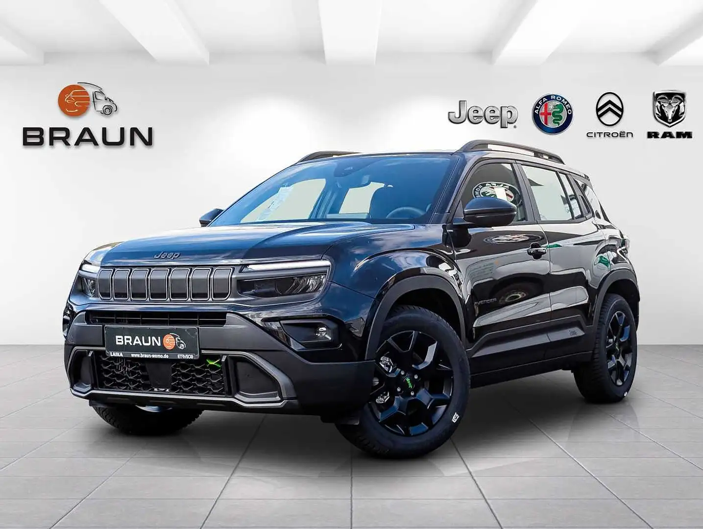 Jeep Avenger 1.2 48V 4xe Hybrid eAWD Upland Zwart - 1