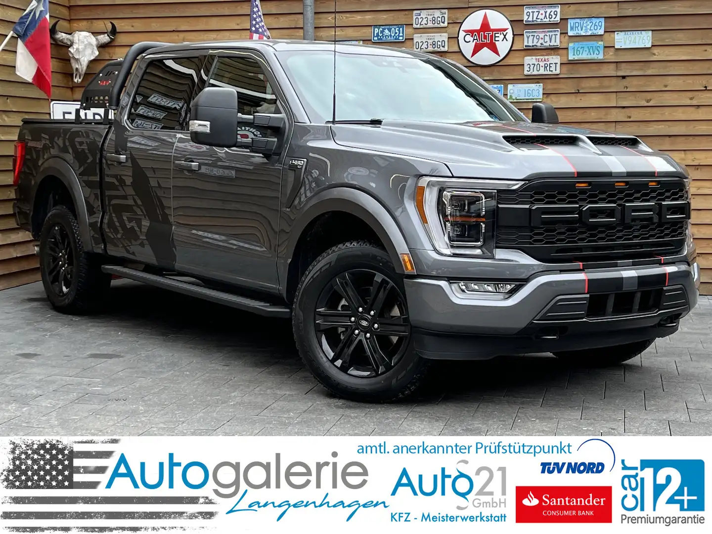 Ford F 150 2.7 V6 SuperCrew 4x4 12´´ Display Leder Gris - 1